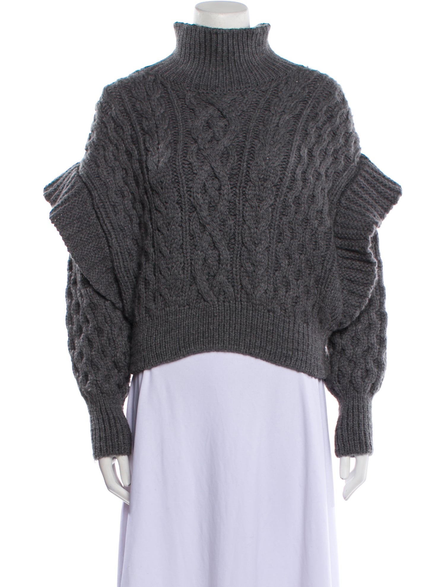 Mariacher Merino Wool Turtleneck Sweater