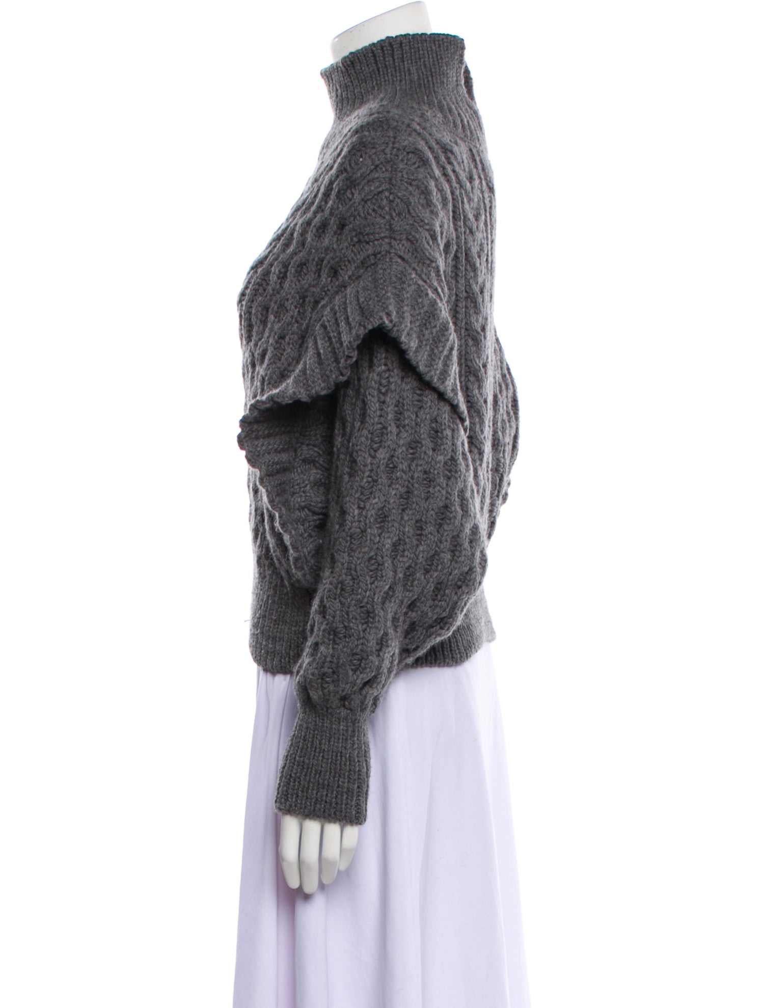 Mariacher Merino Wool Turtleneck Sweater