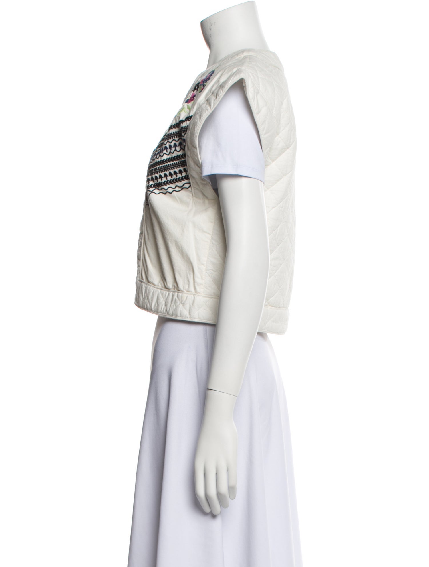 Mariacher Striped Vest