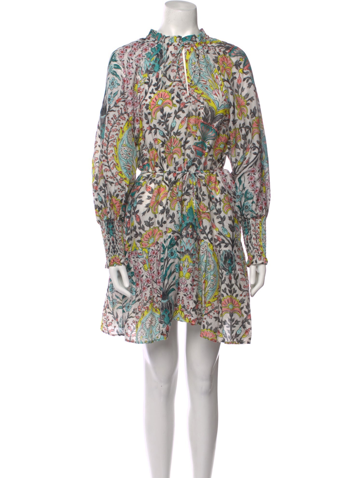 Mariacher Printed Mini Dress