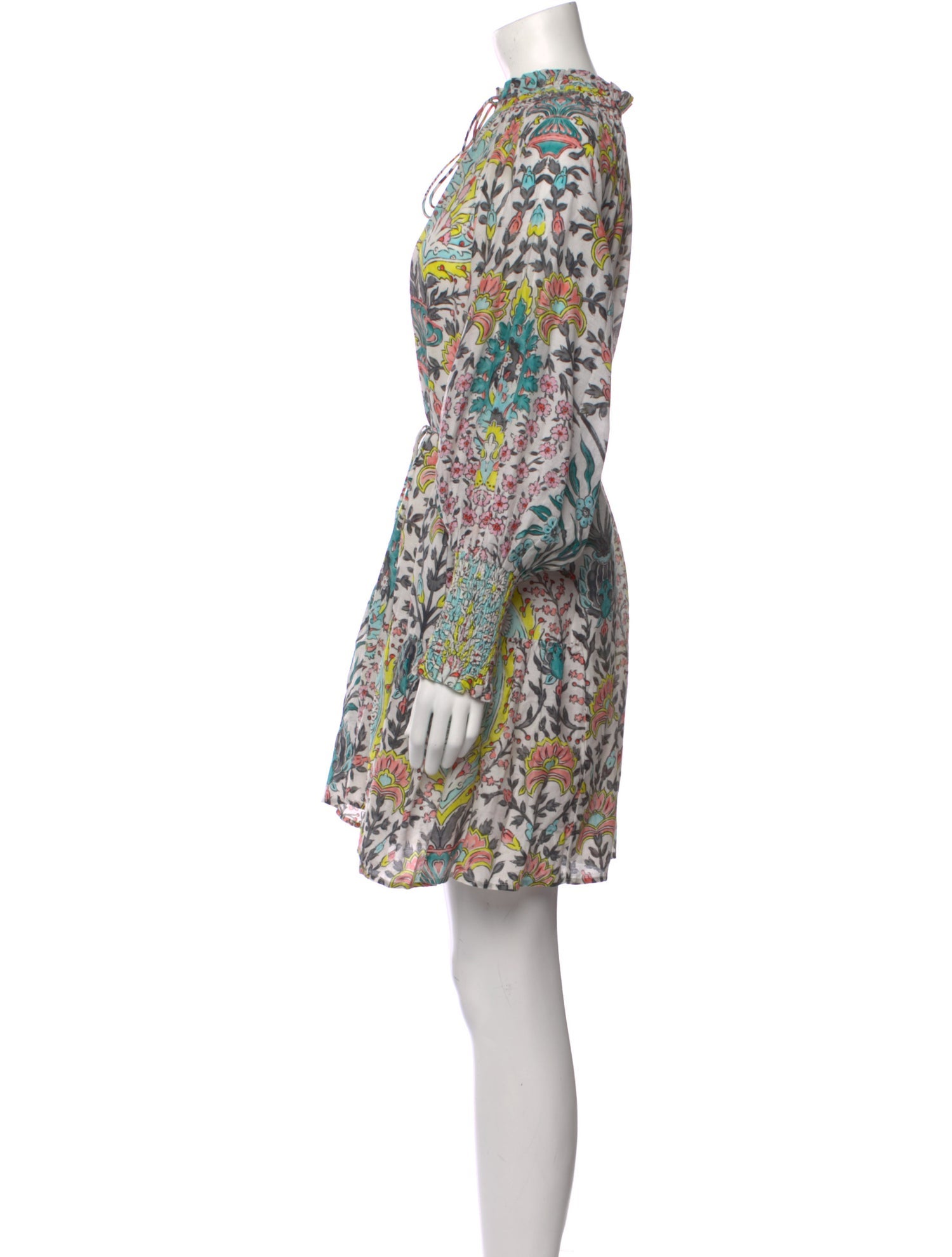 Mariacher Printed Mini Dress