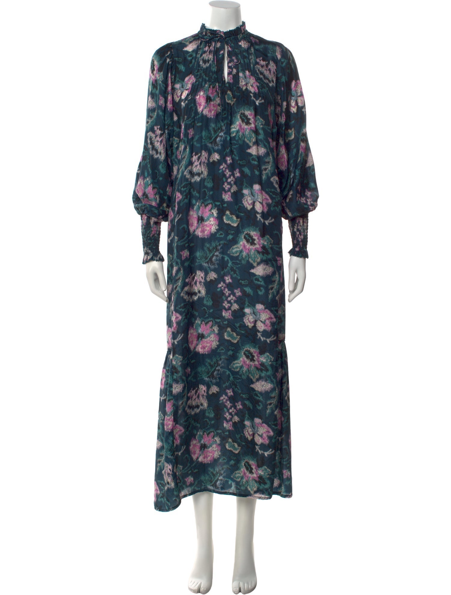 Mariacher Silk Long Dress