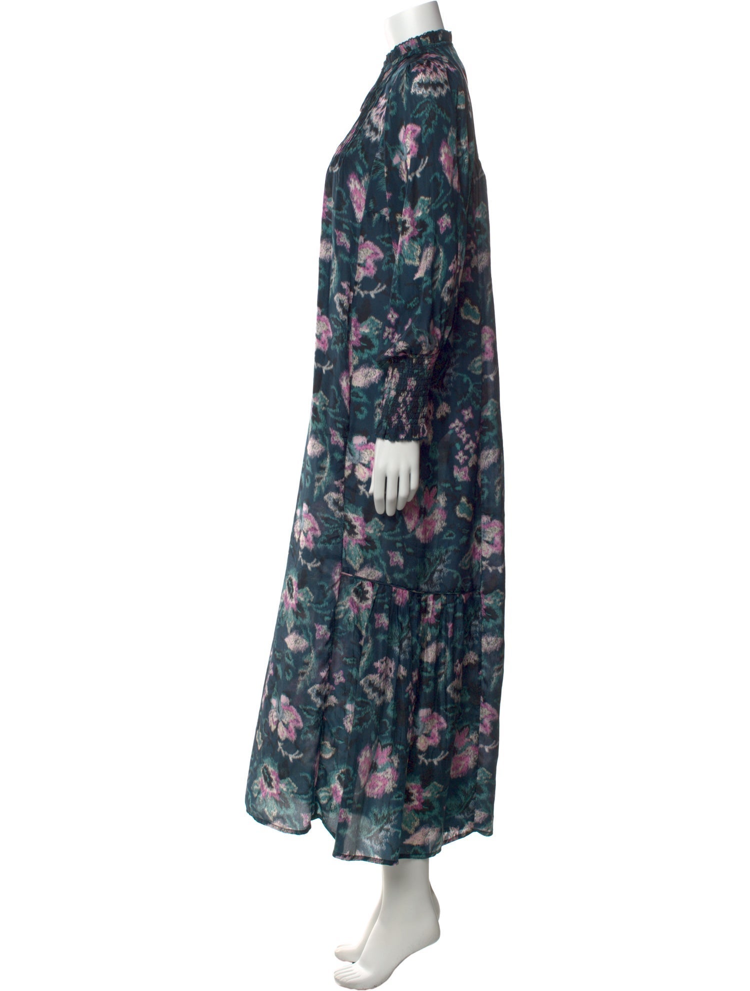 Mariacher Silk Long Dress