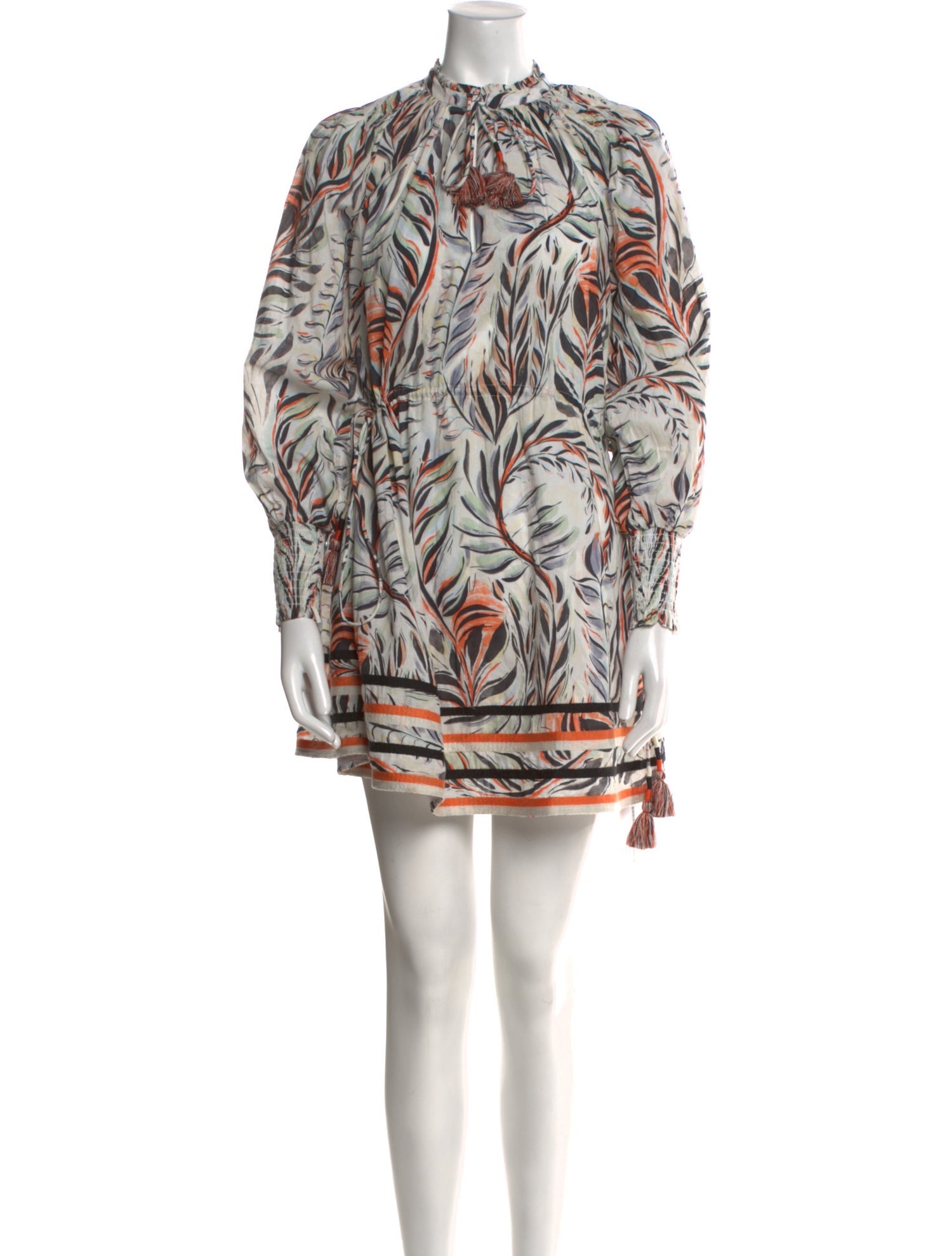 Mariacher Printed Mini Dress