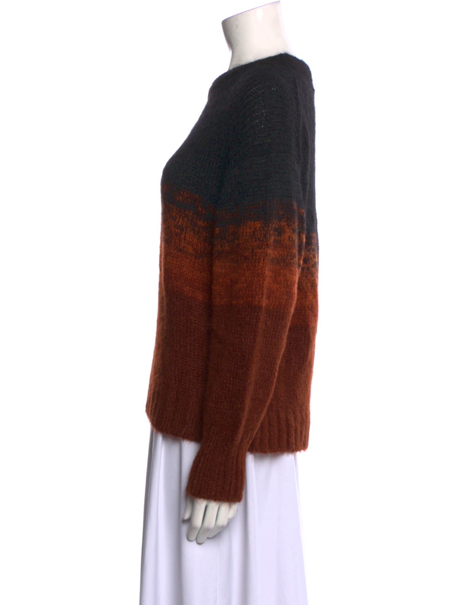 Mariacher Alpaca Colorblock Pattern Sweater w/ Tags