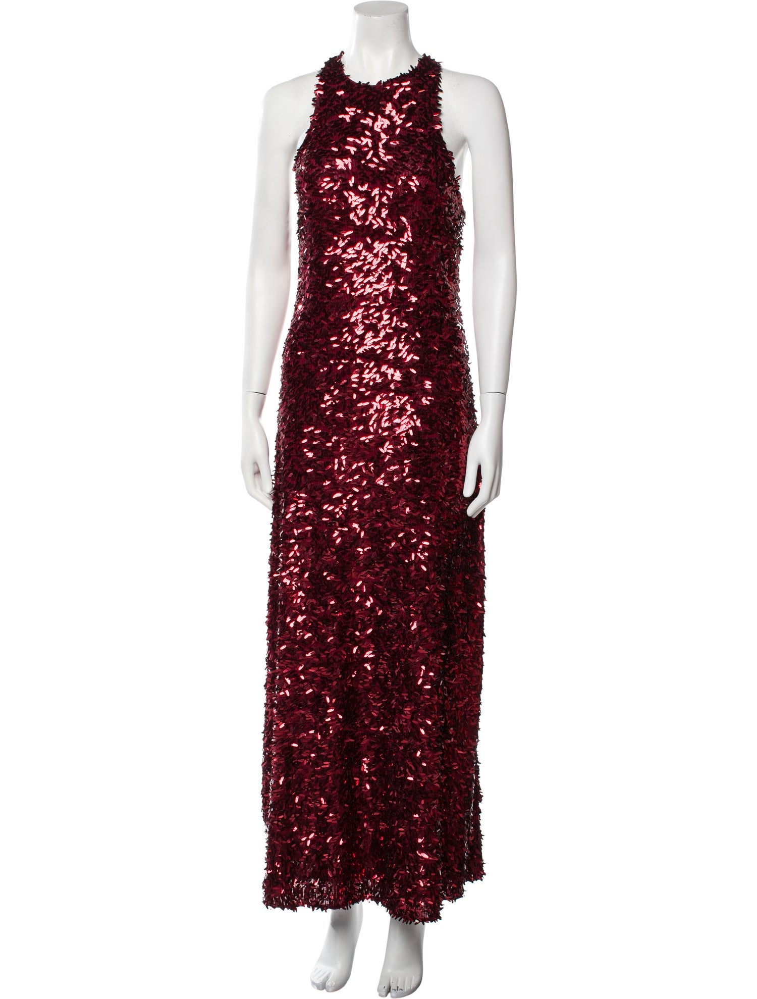 Mariacher Crew Neck Long Dress