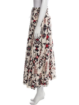 Mariacher Printed Midi Length Skirt