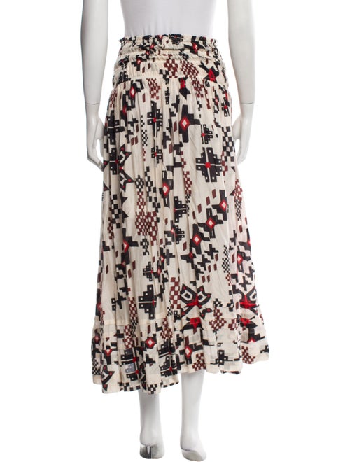 Mariacher Printed Midi Length Skirt