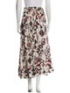 Mariacher Printed Midi Length Skirt