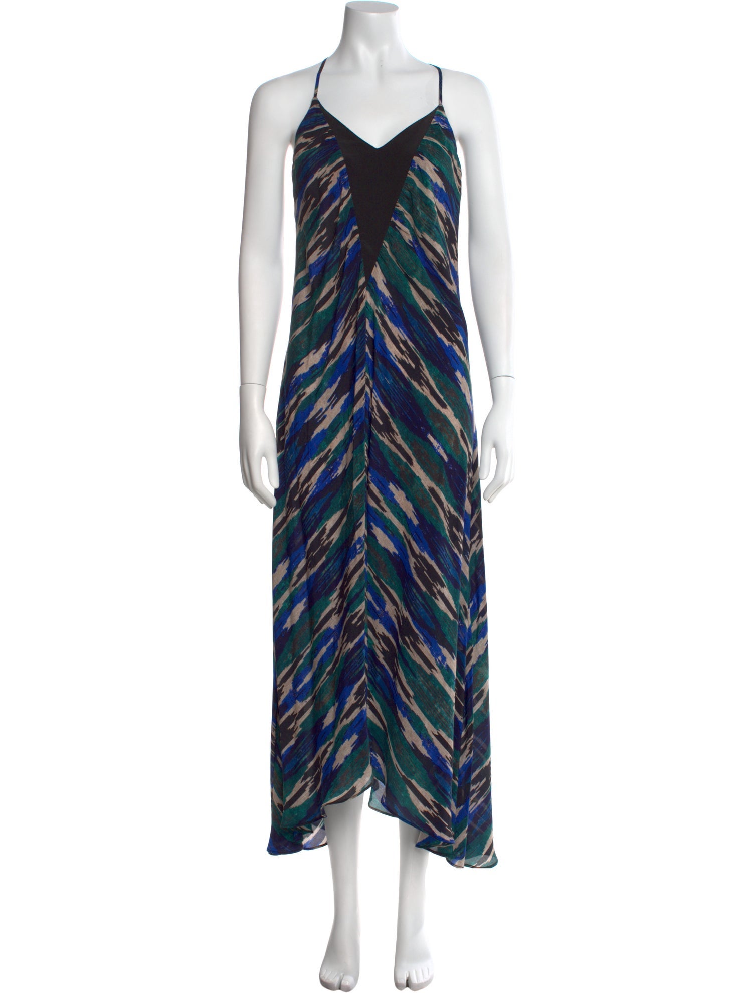 Mariacher Silk Midi Length Dress