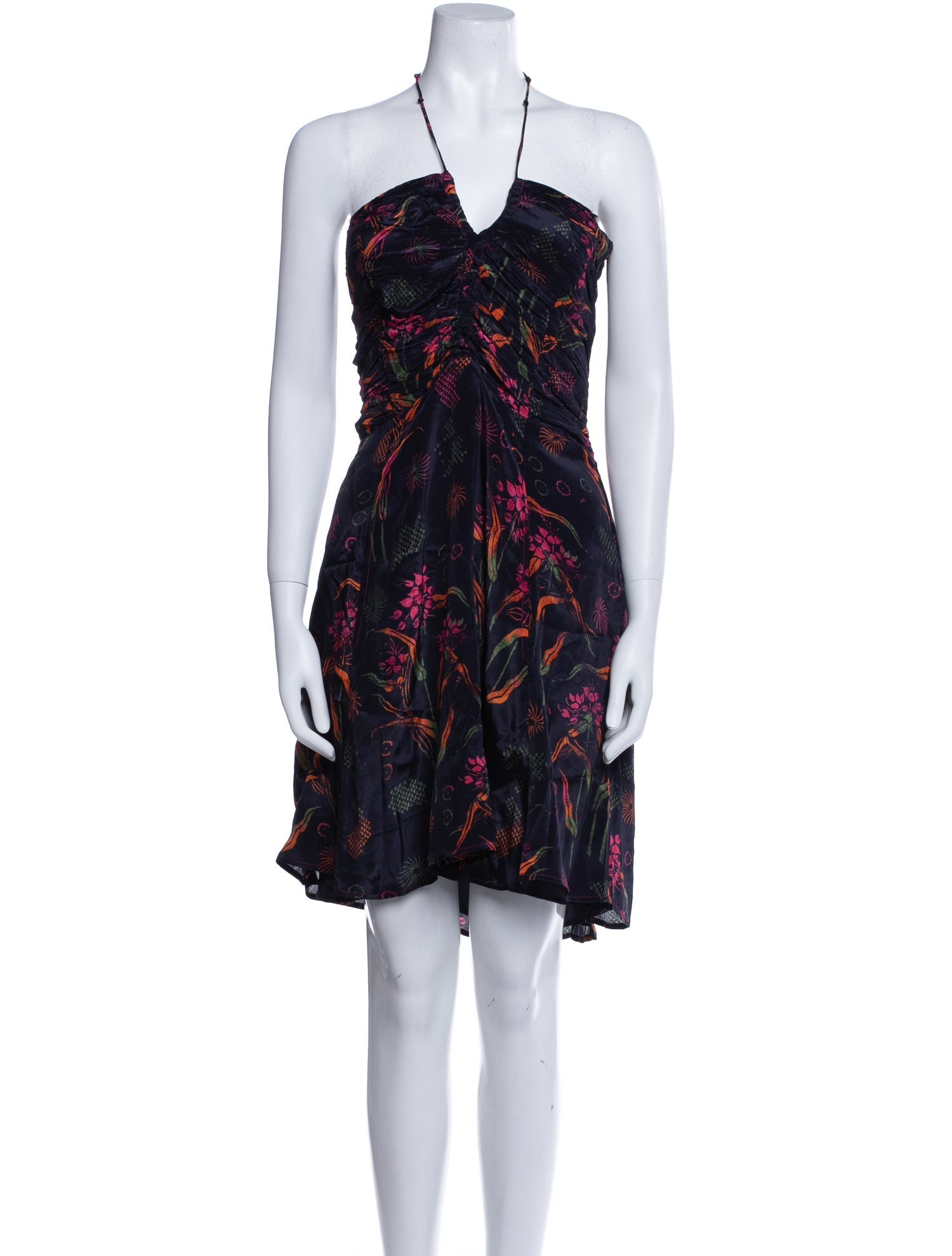 Mariacher Floral Print Mini Dress w/ Tags