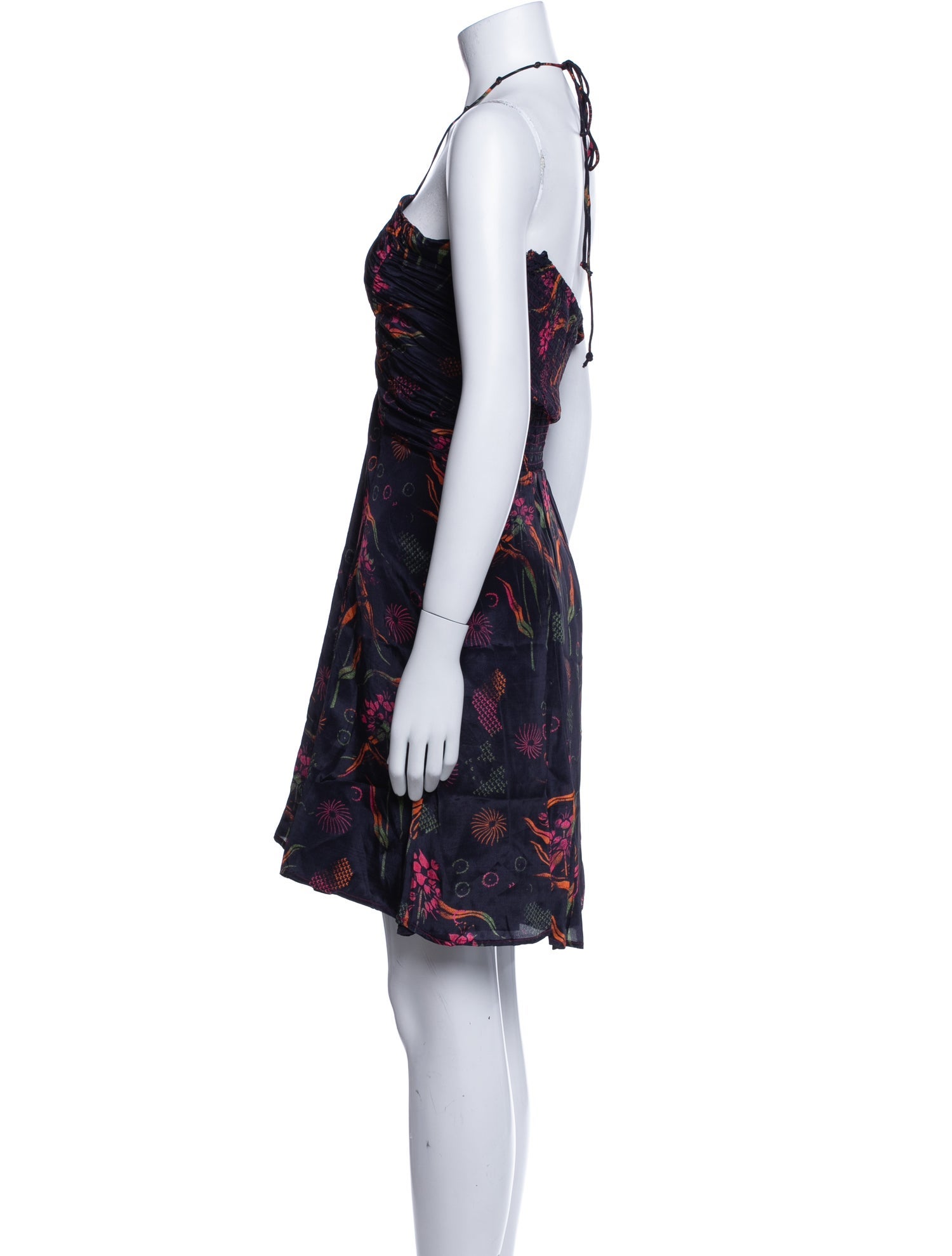 Mariacher Floral Print Mini Dress w/ Tags