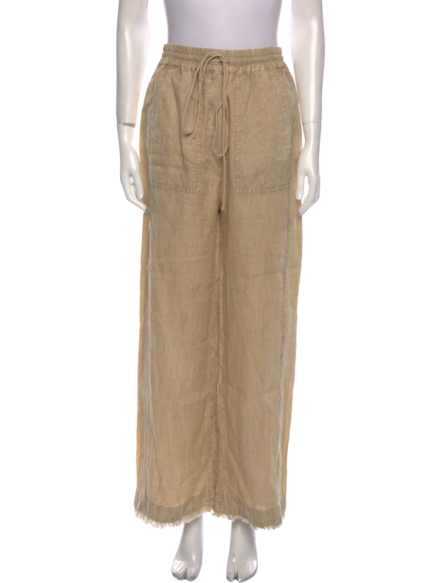 Mariacher Linen Wide Leg Pants