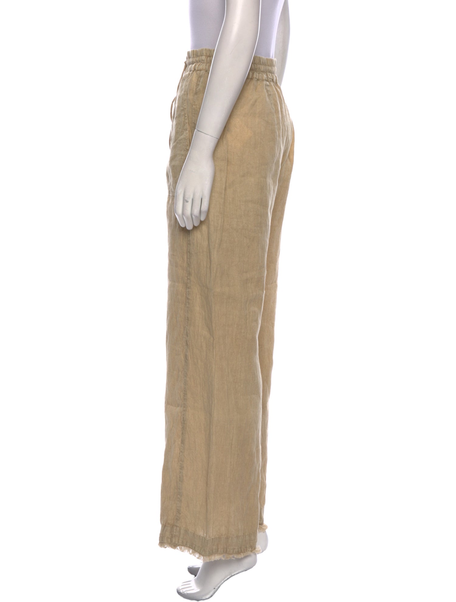 Mariacher Linen Wide Leg Pants