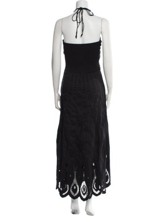 Mariacher Halterneck Midi Length Dress