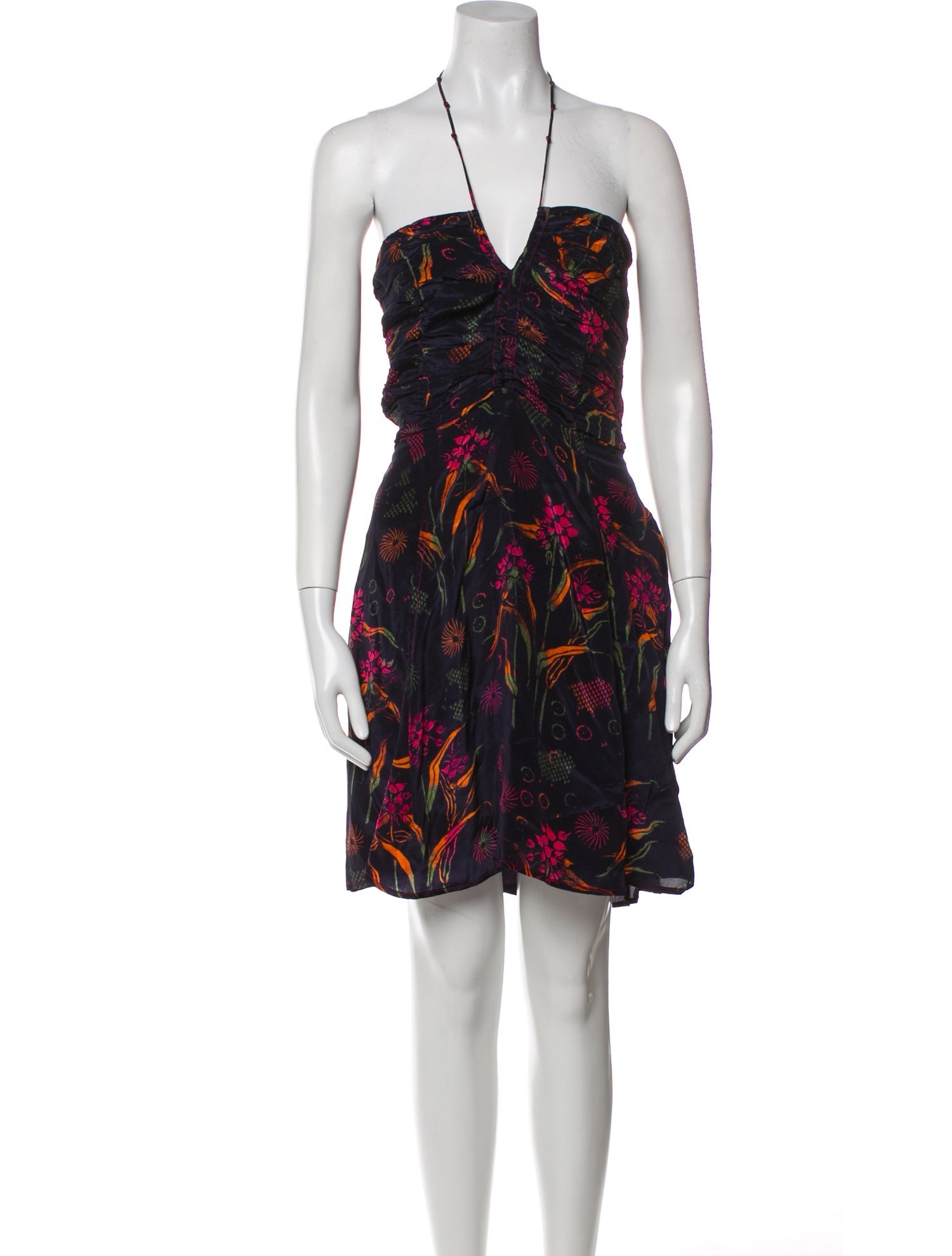 Mariacher Floral Print Mini Dress w/ Tags