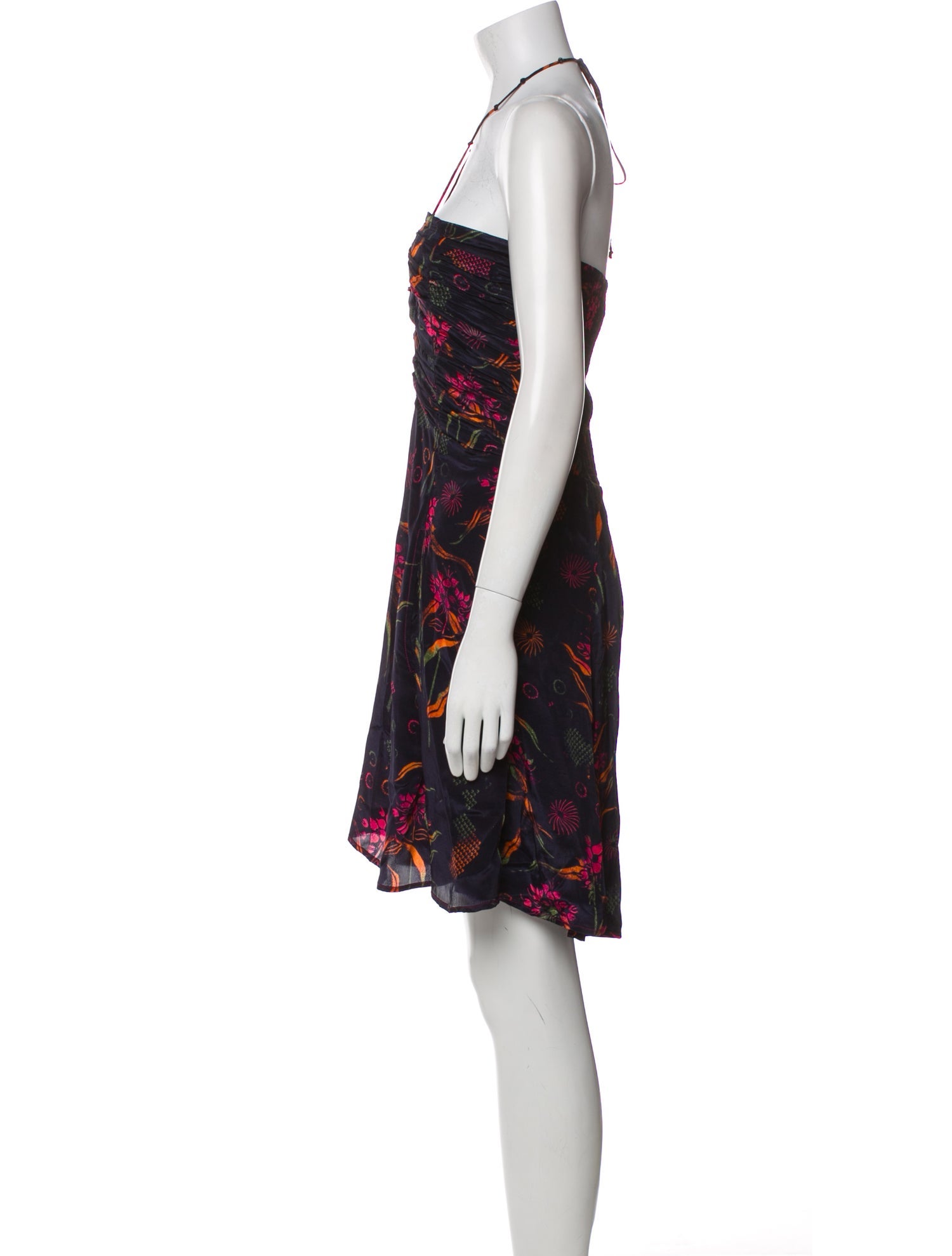 Mariacher Floral Print Mini Dress w/ Tags
