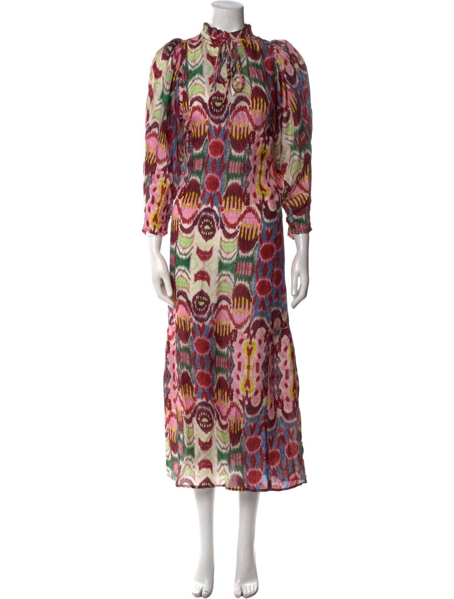 Mariacher Silk Long Dress