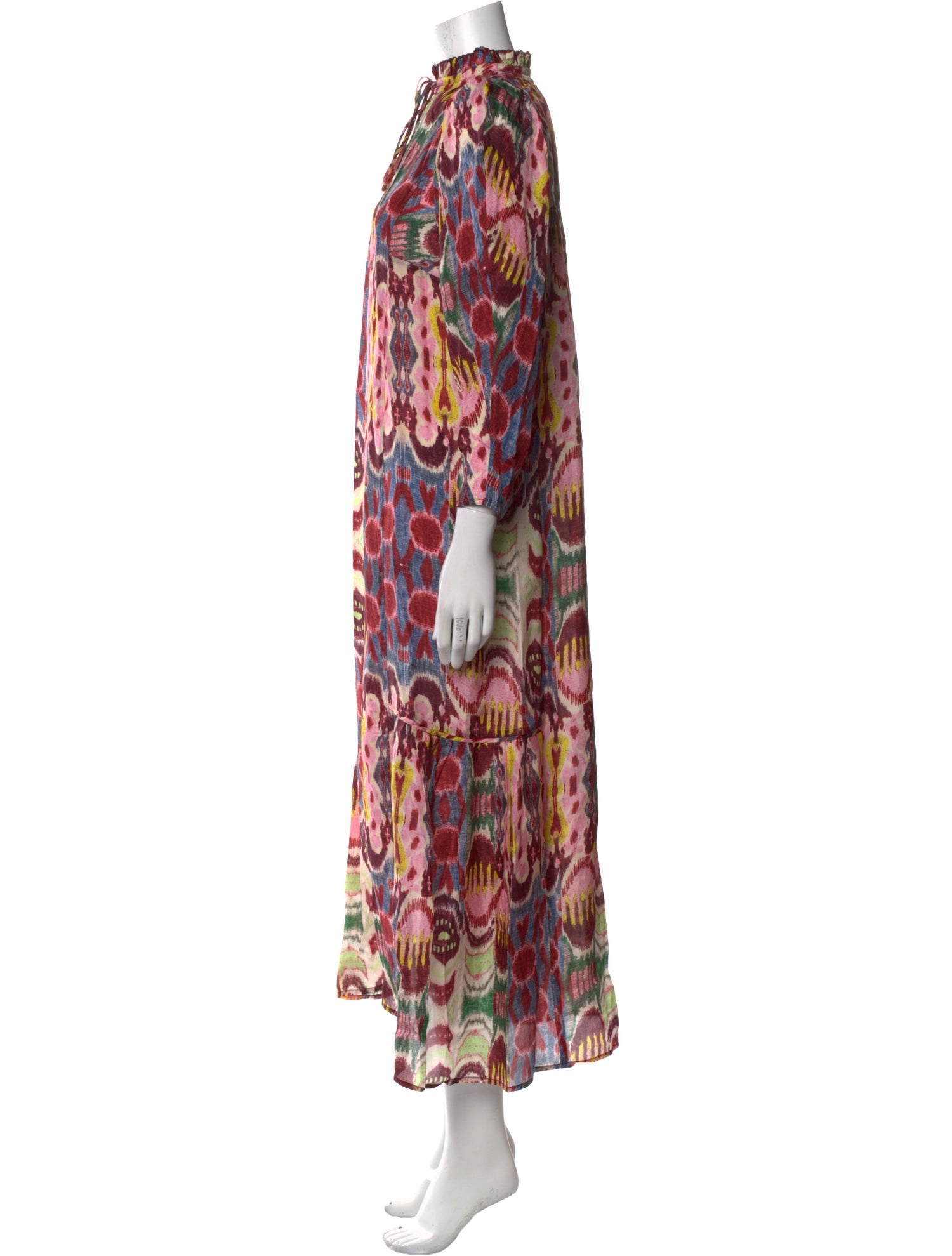 Mariacher Silk Long Dress