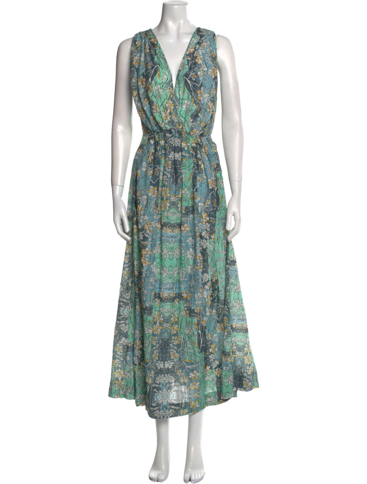 Mariacher Printed Long Dress w/ Tags