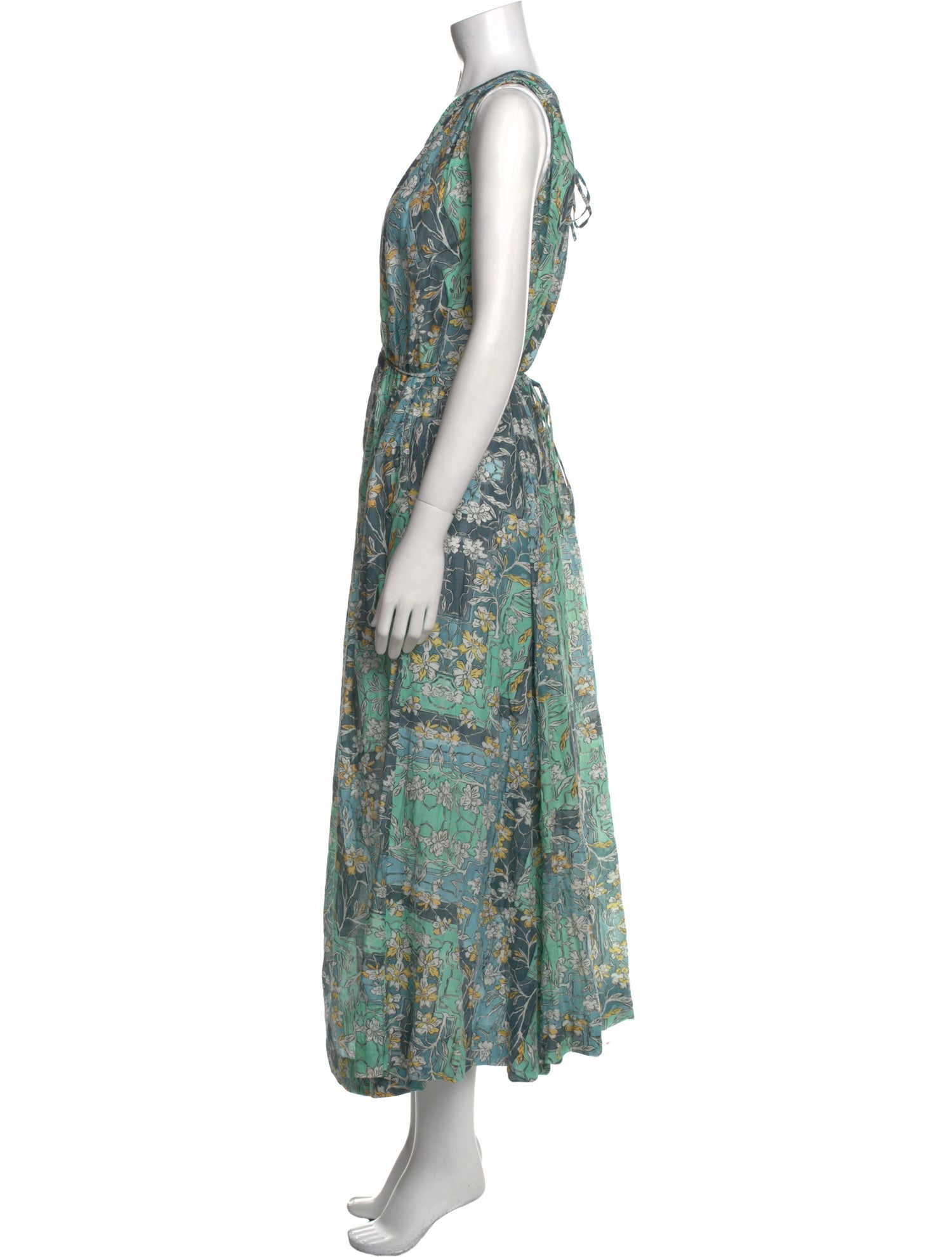 Mariacher Printed Long Dress w/ Tags