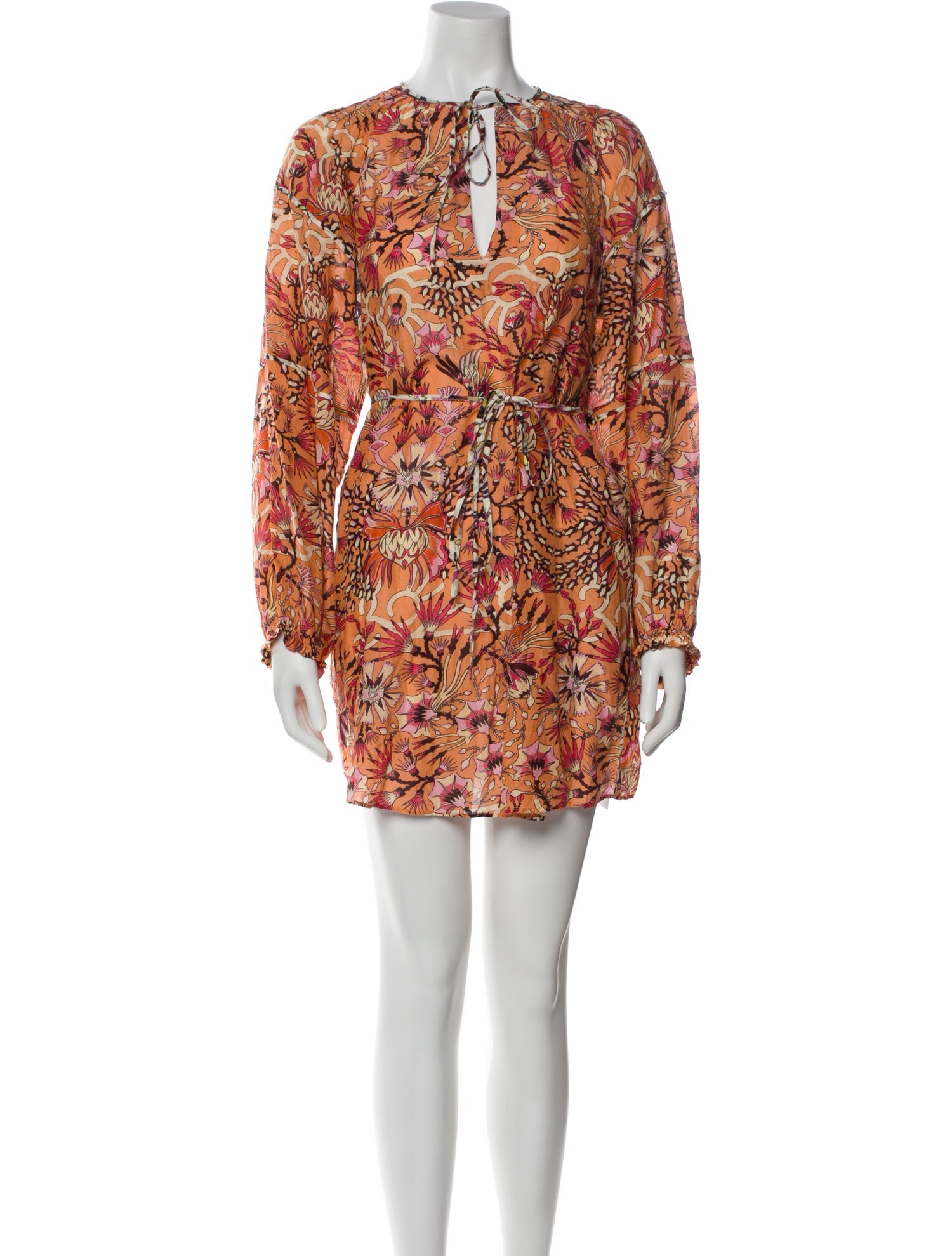 Mariacher Printed Mini Dress