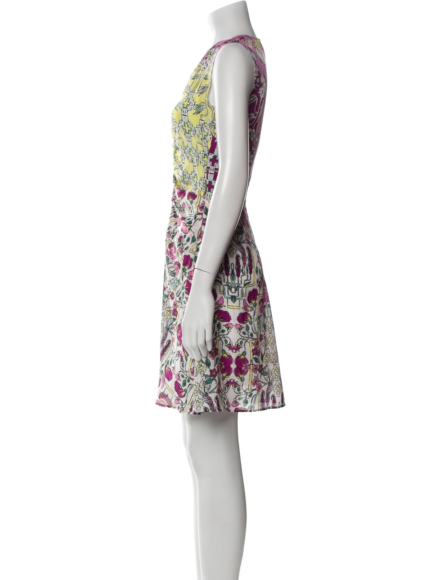 Mariacher Silk Mini Dress w/ Tags