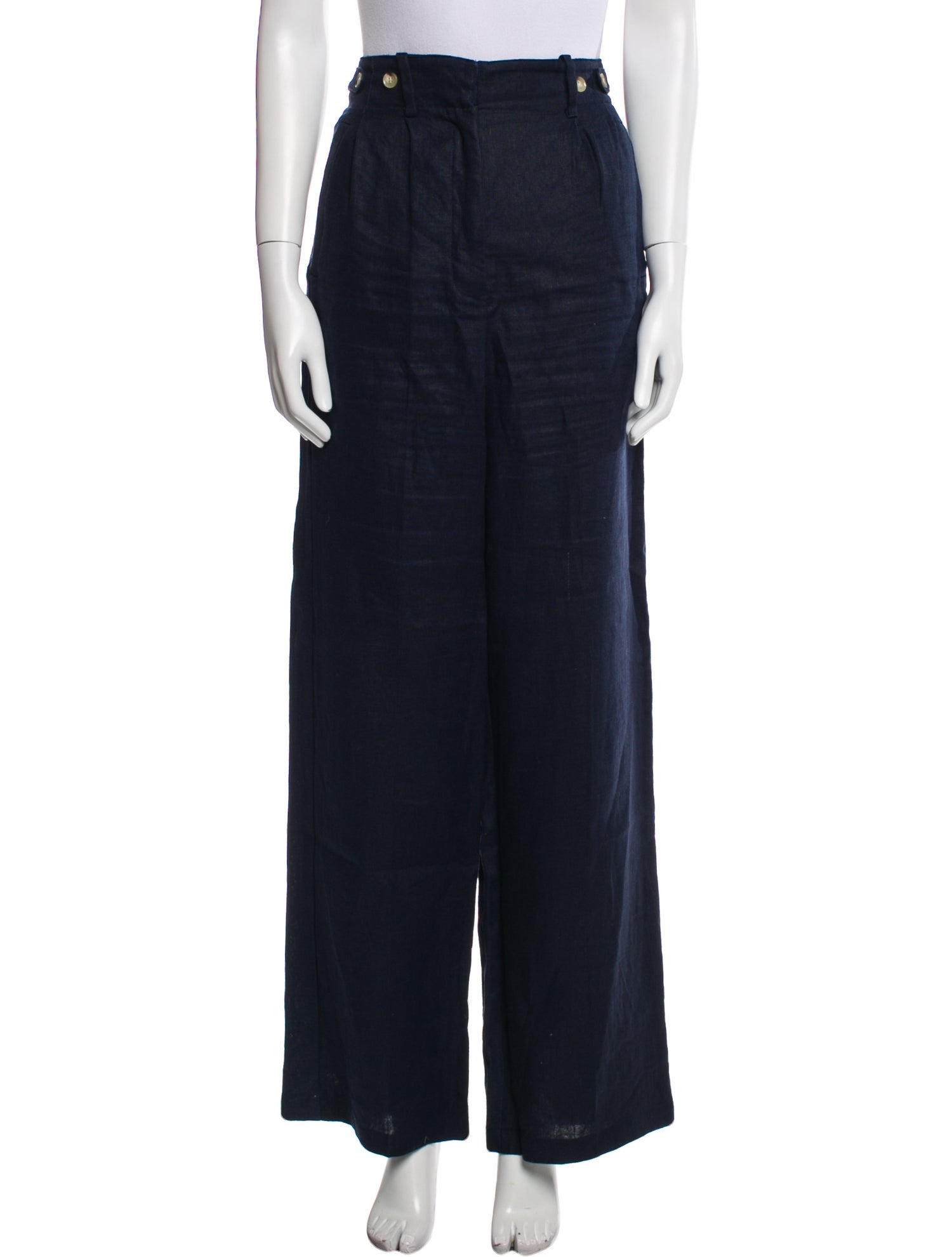 Mariacher Linen Wide Leg Pants
