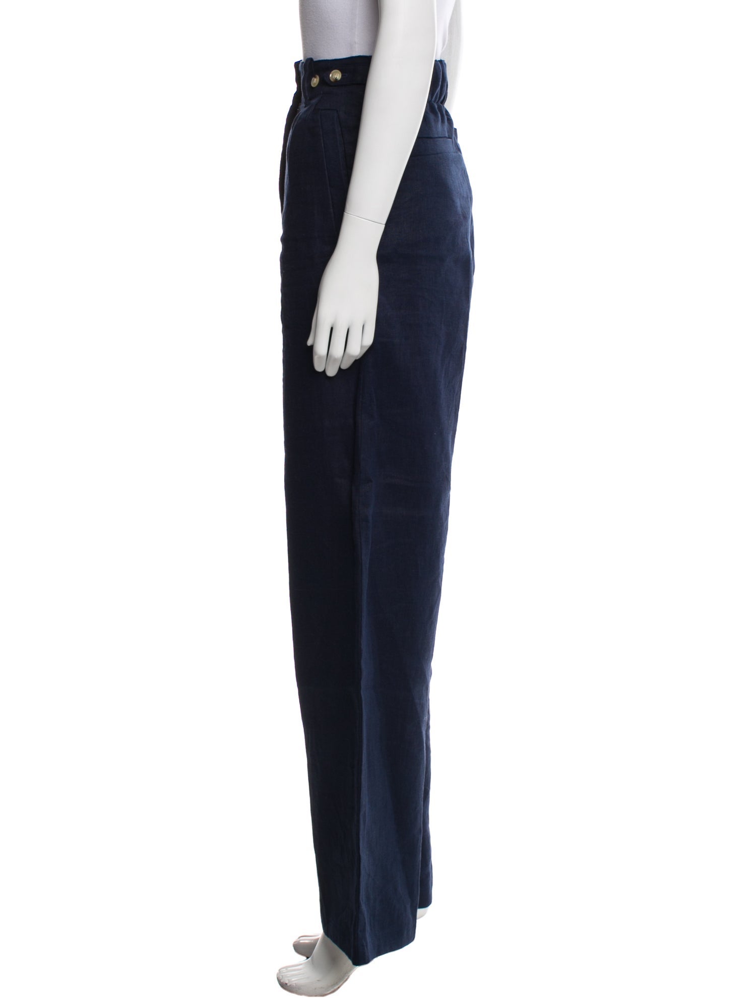 Mariacher Linen Wide Leg Pants