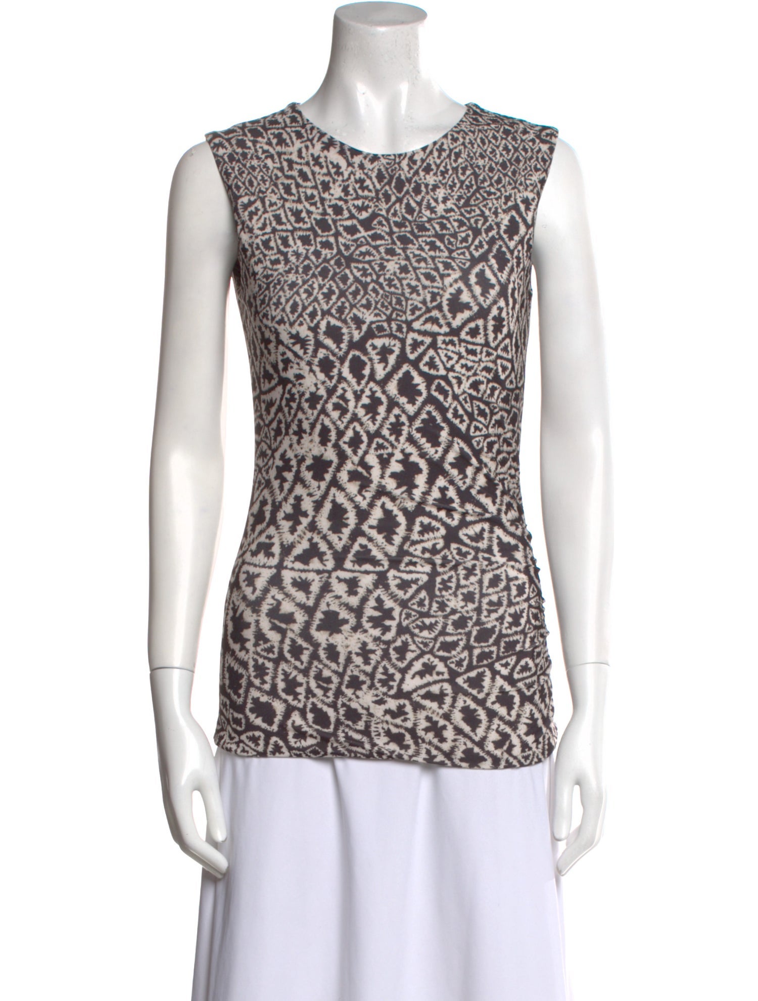 Mariacher Printed Crew Neck Top w/ Tags