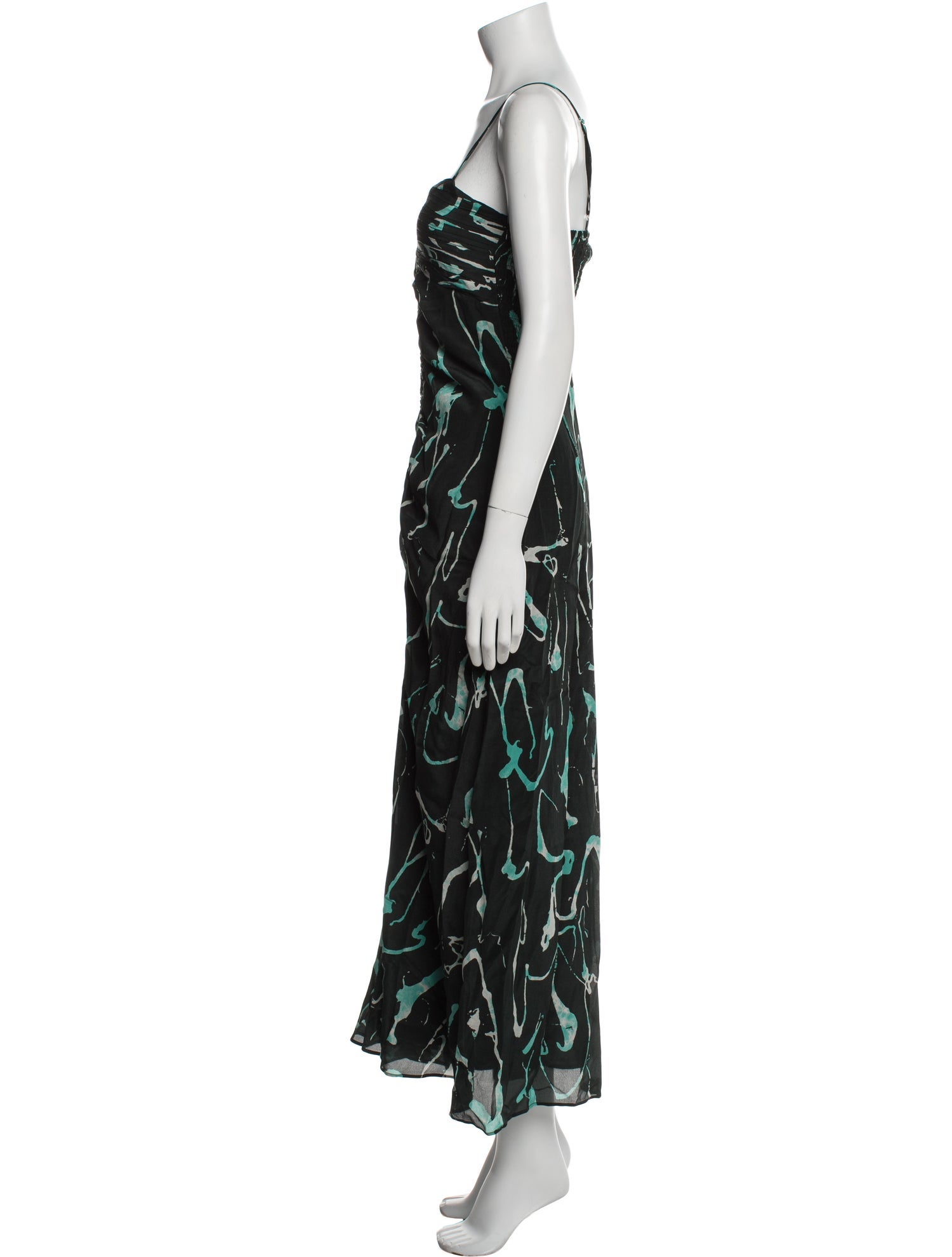 Mariacher Silk Long Dress w/ Tags