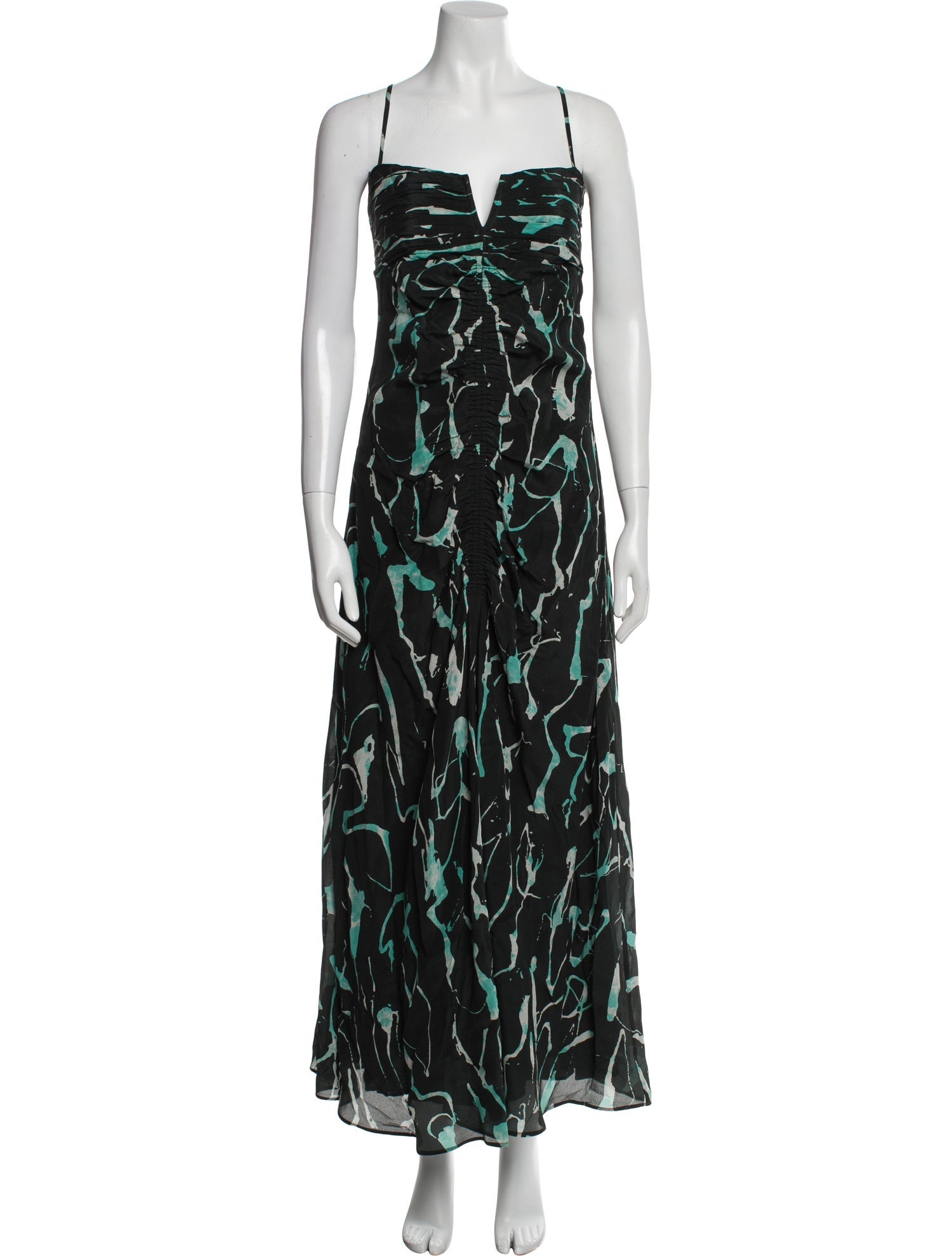 Mariacher Silk Long Dress w/ Tags