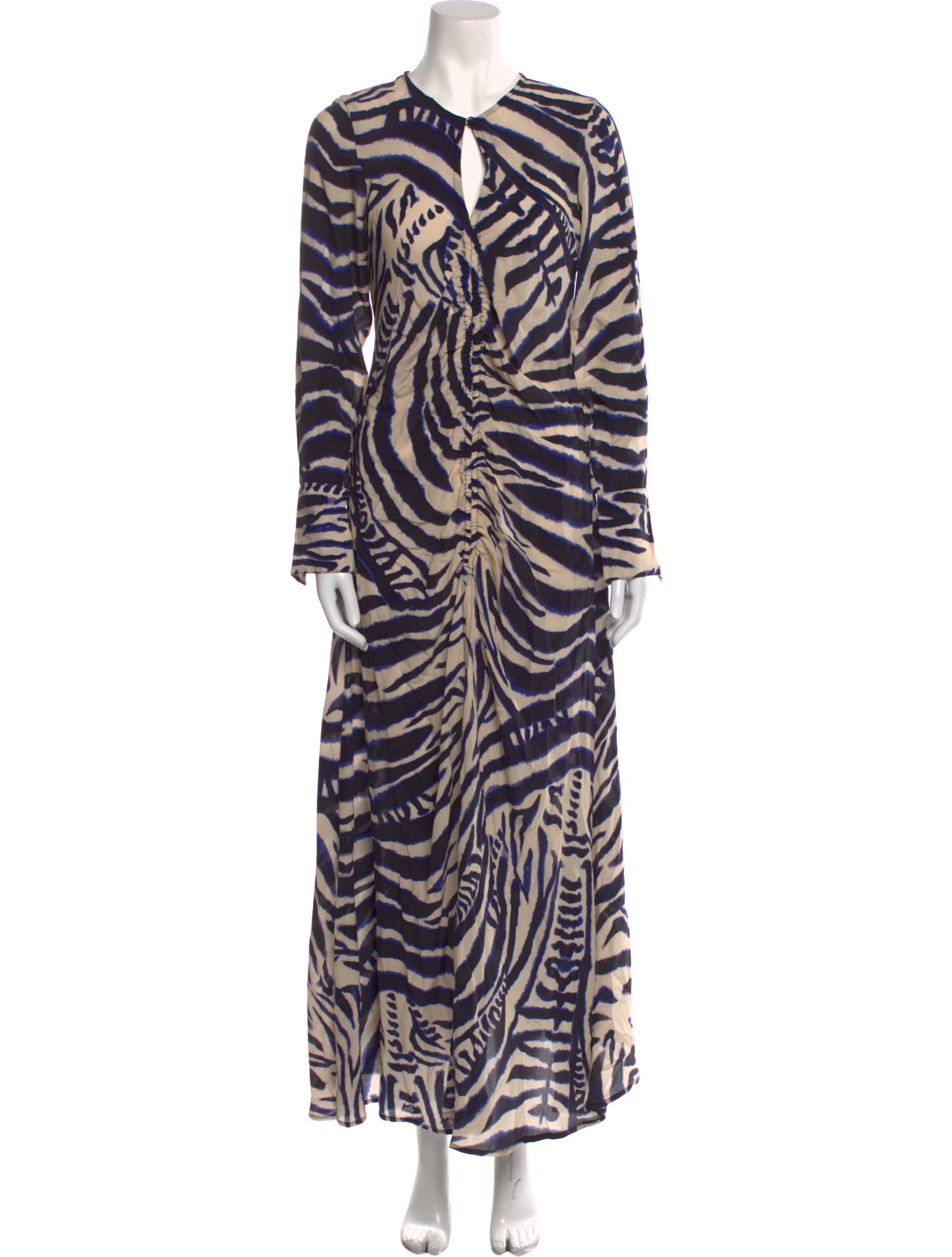 Mariacher Silk Long Dress