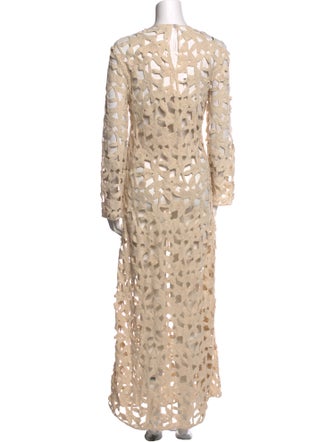 Mariacher Printed Long Dress