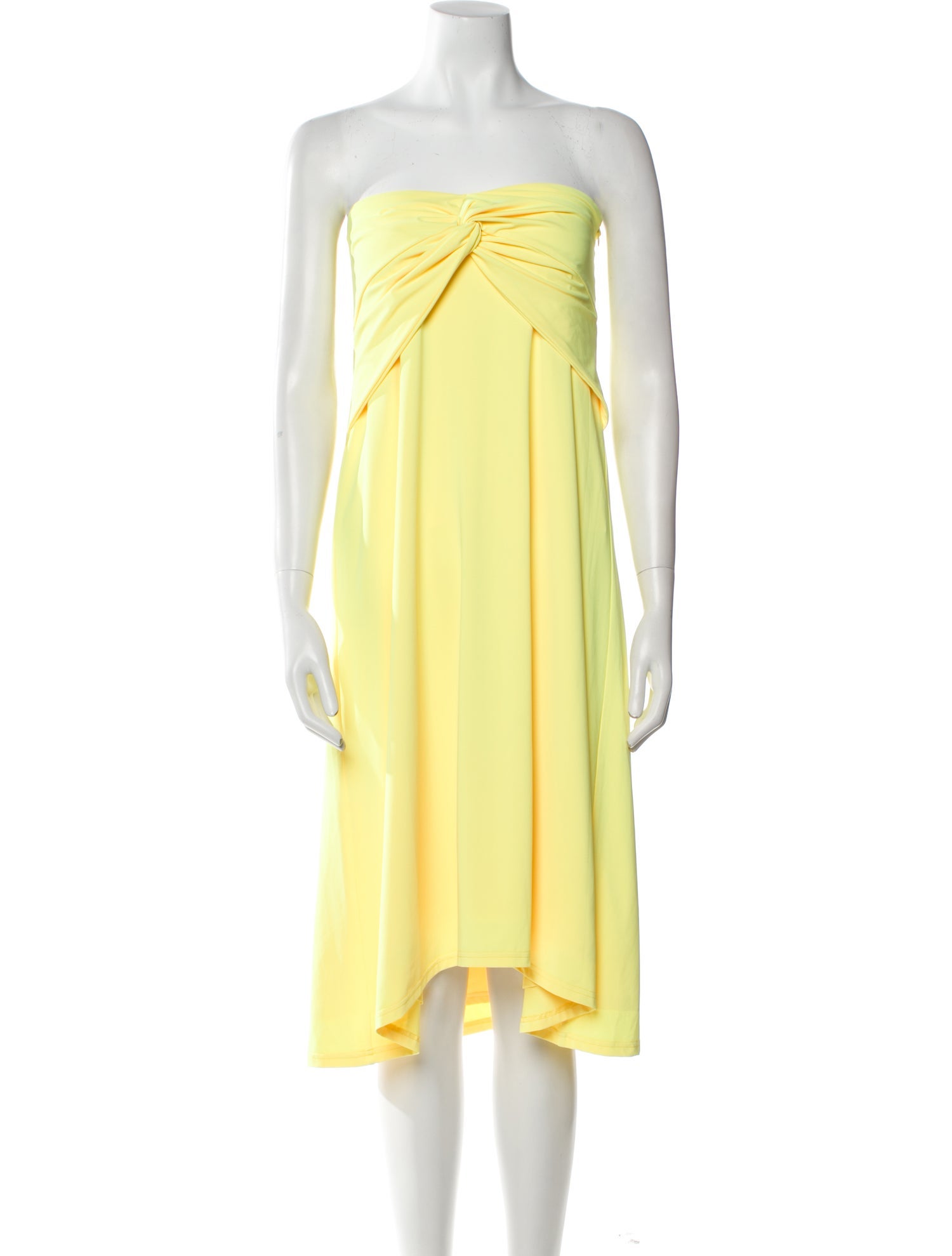 Mariacher Strapless Mini Dress