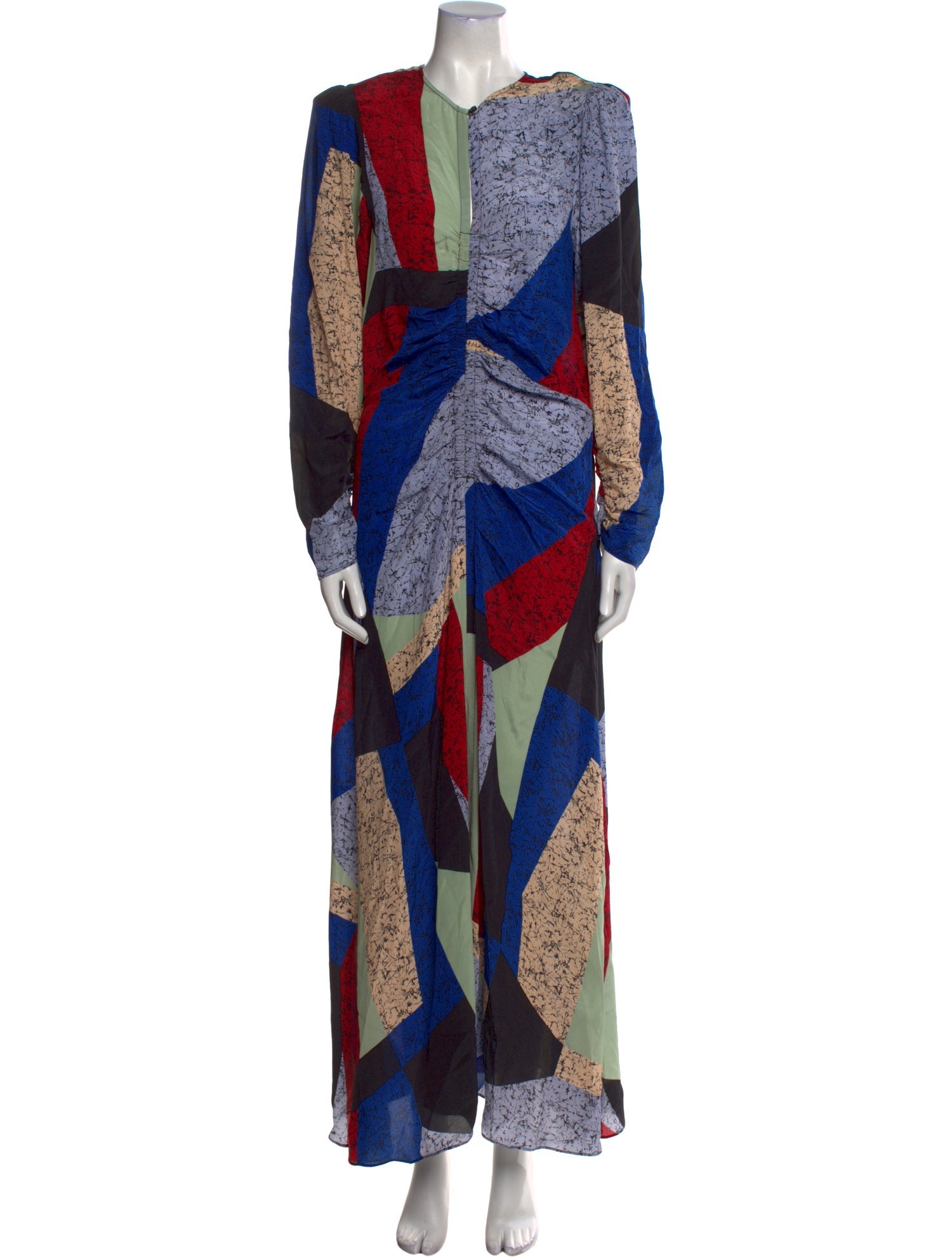 Mariacher Silk Long Dress