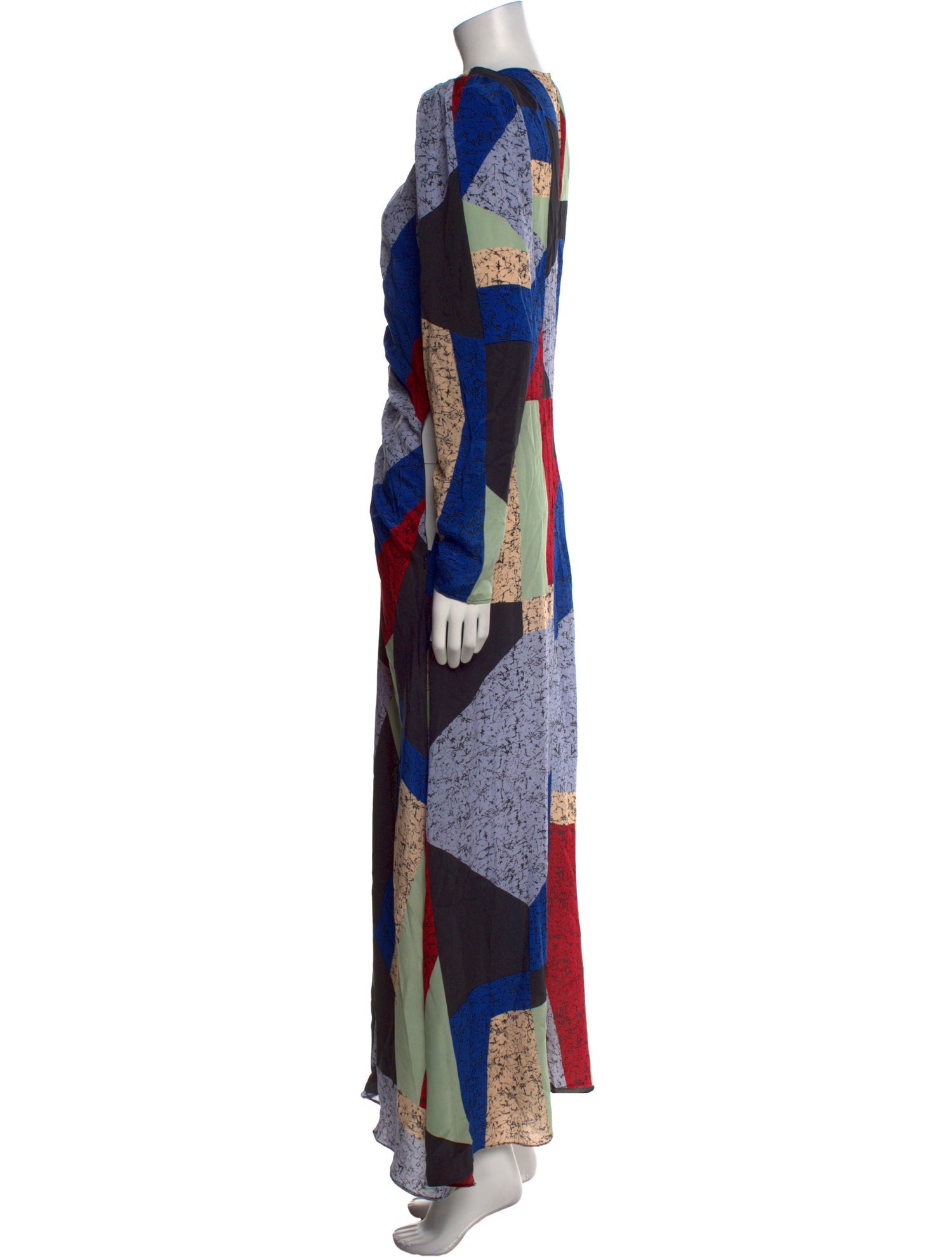 Mariacher Silk Long Dress