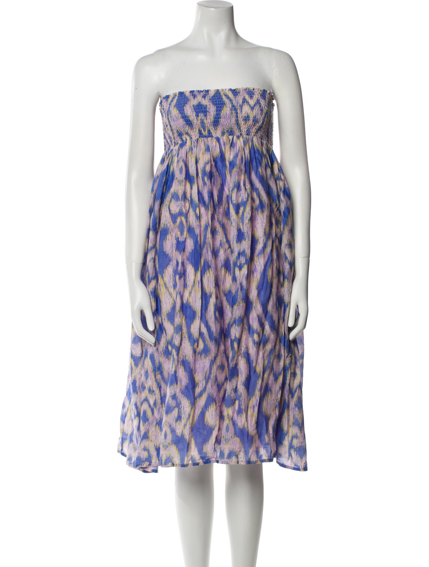 Mariacher Printed Mini Dress