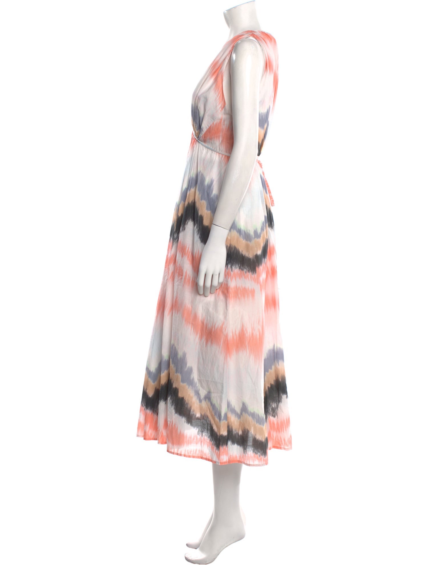 Mariacher Tie-Dye Print Midi Length Dress w/ Tags