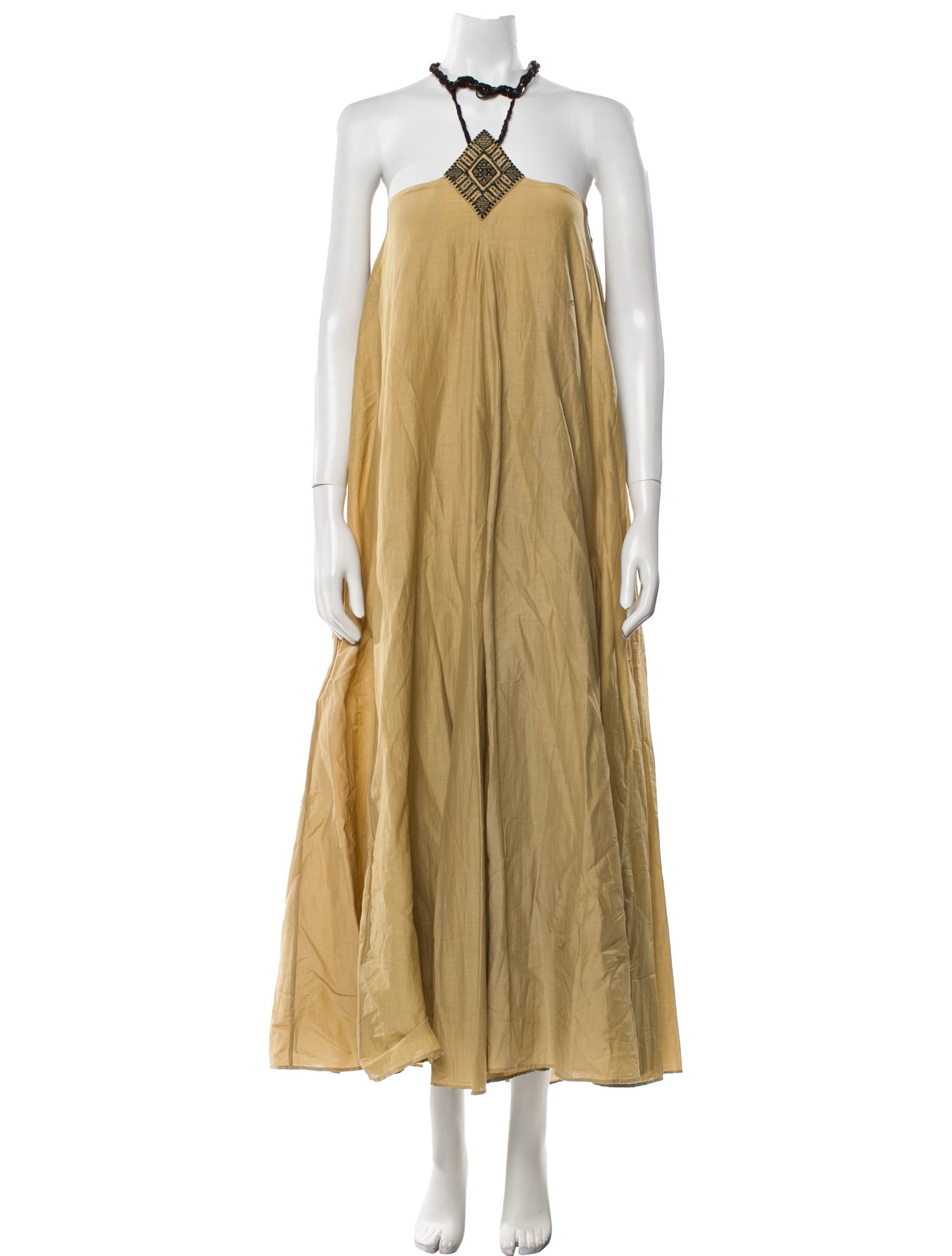 Mariacher Halterneck Long Dress w/ Tags