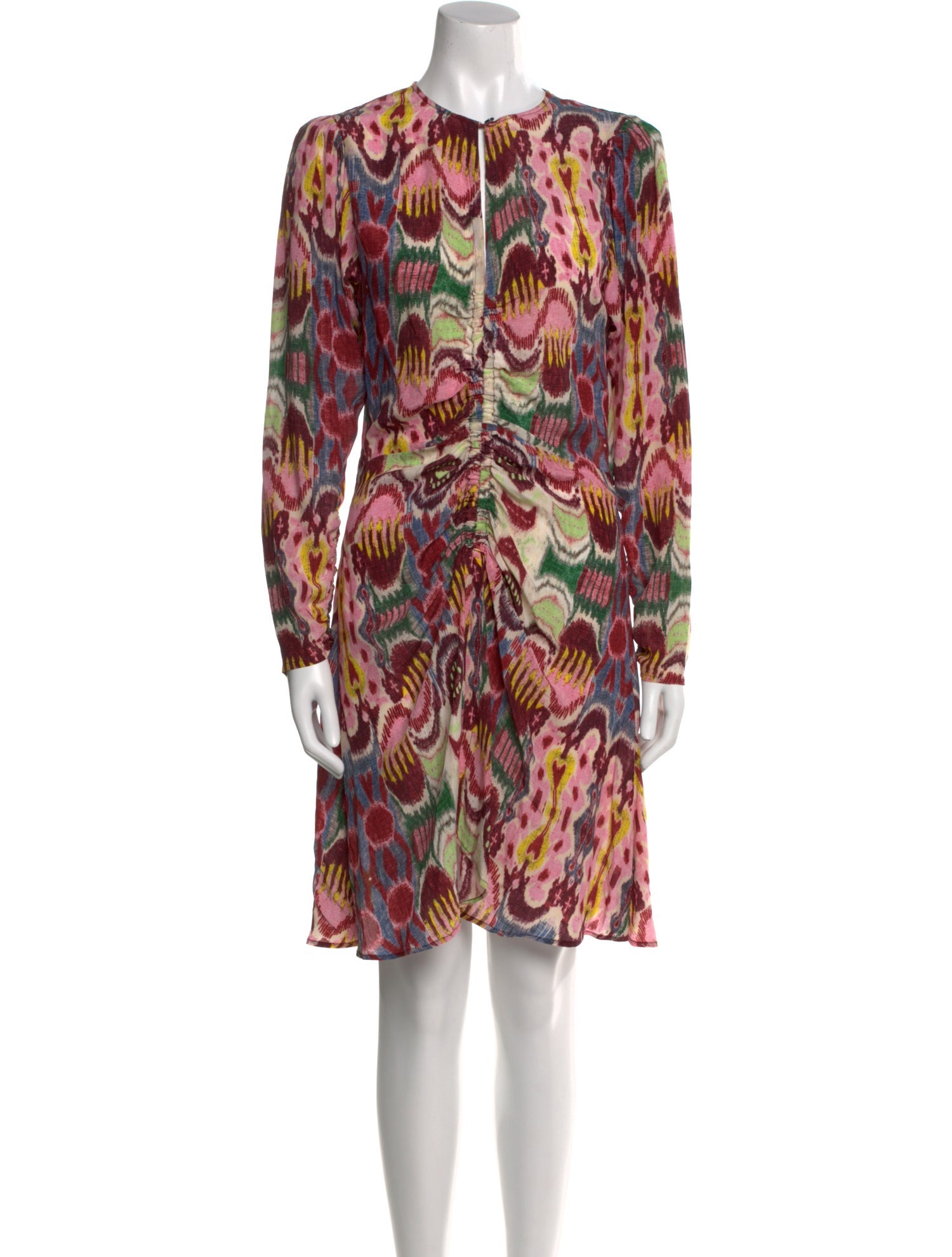 Mariacher Silk Mini Dress