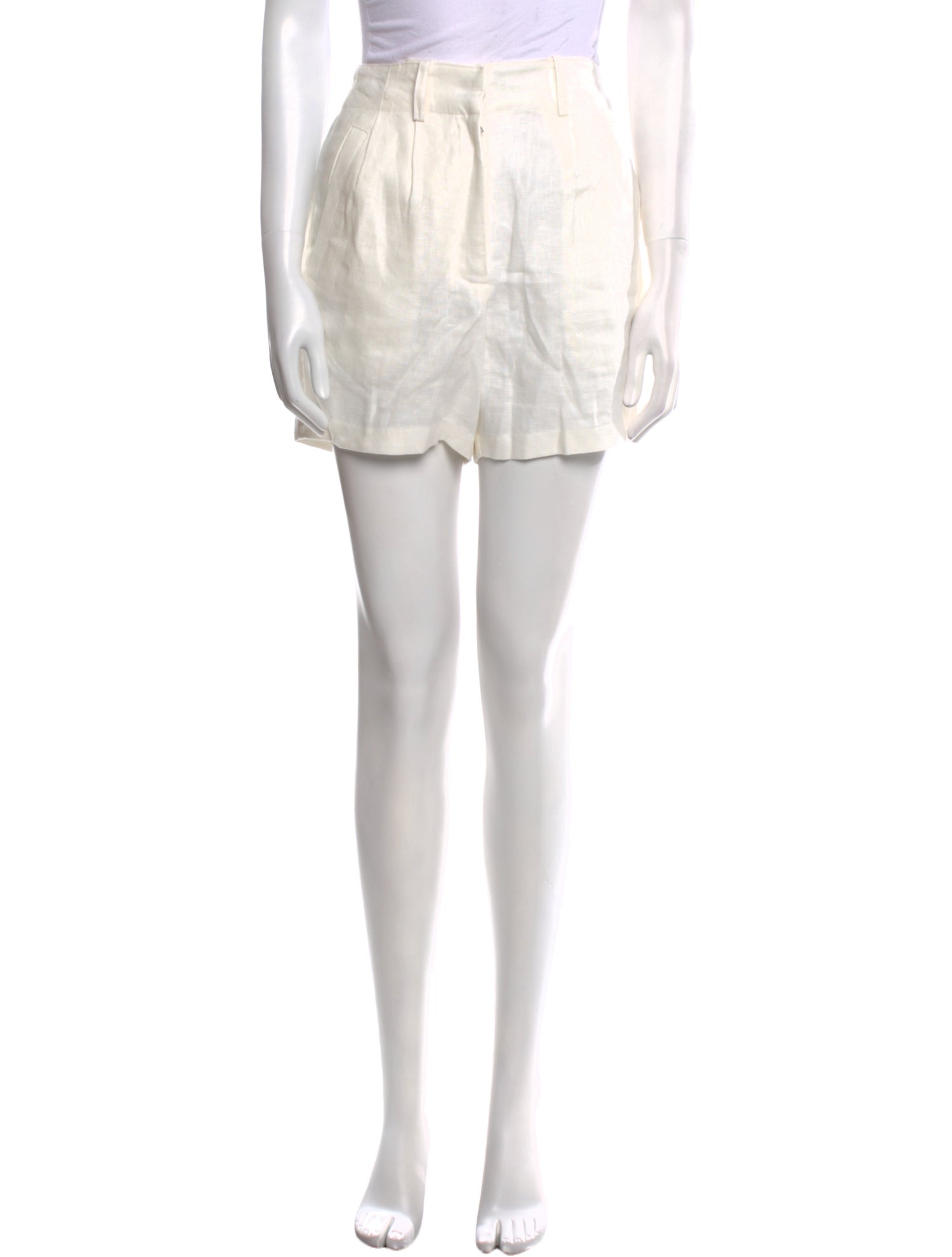 Mariacher Linen Mini Shorts