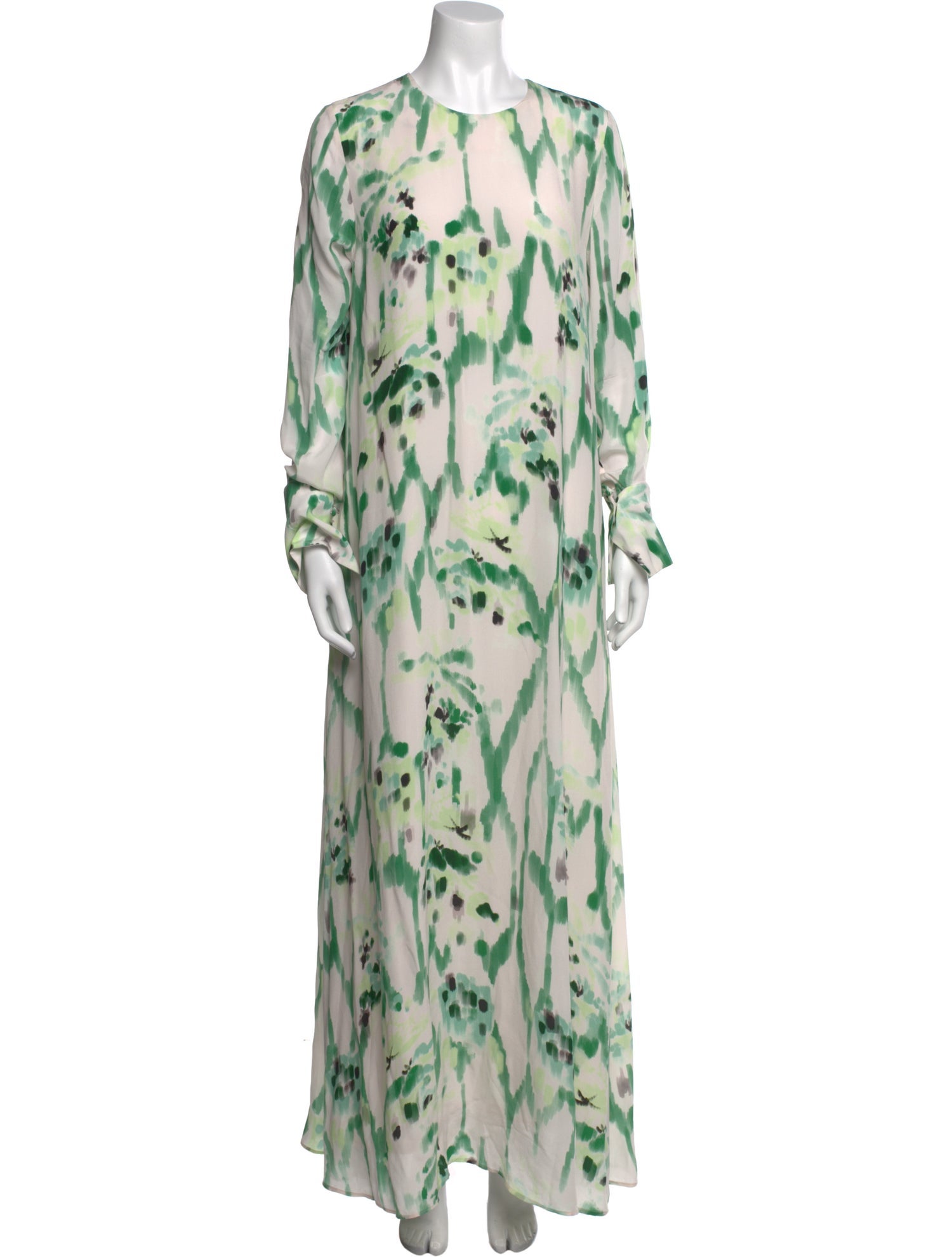 Mariacher Silk Long Dress