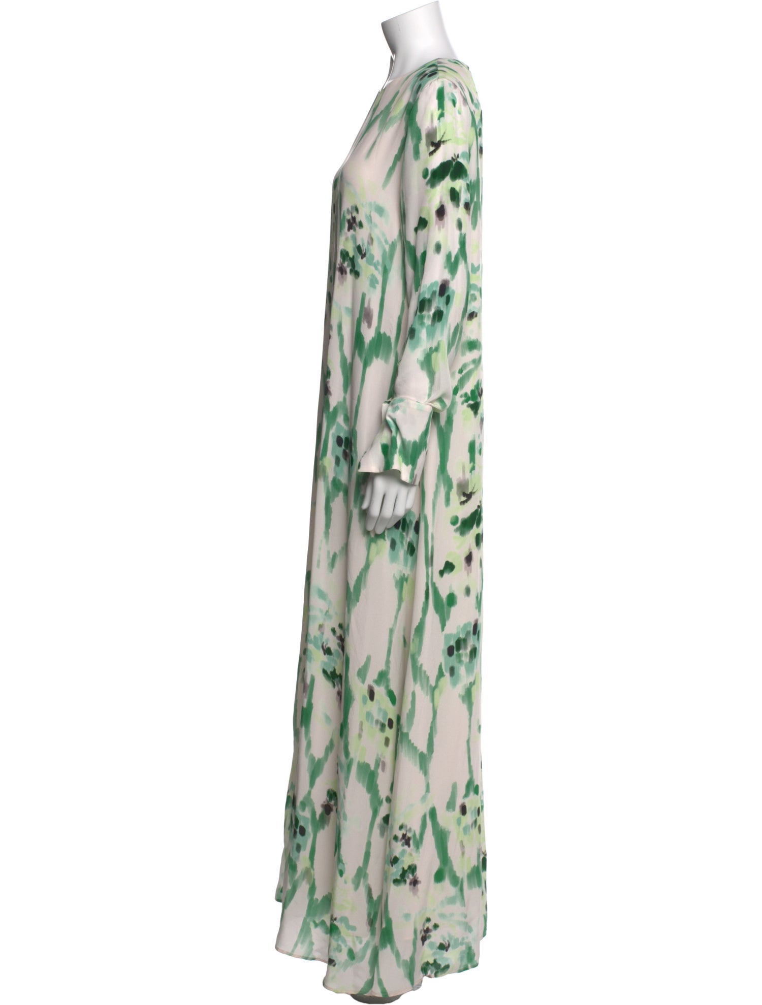 Mariacher Silk Long Dress