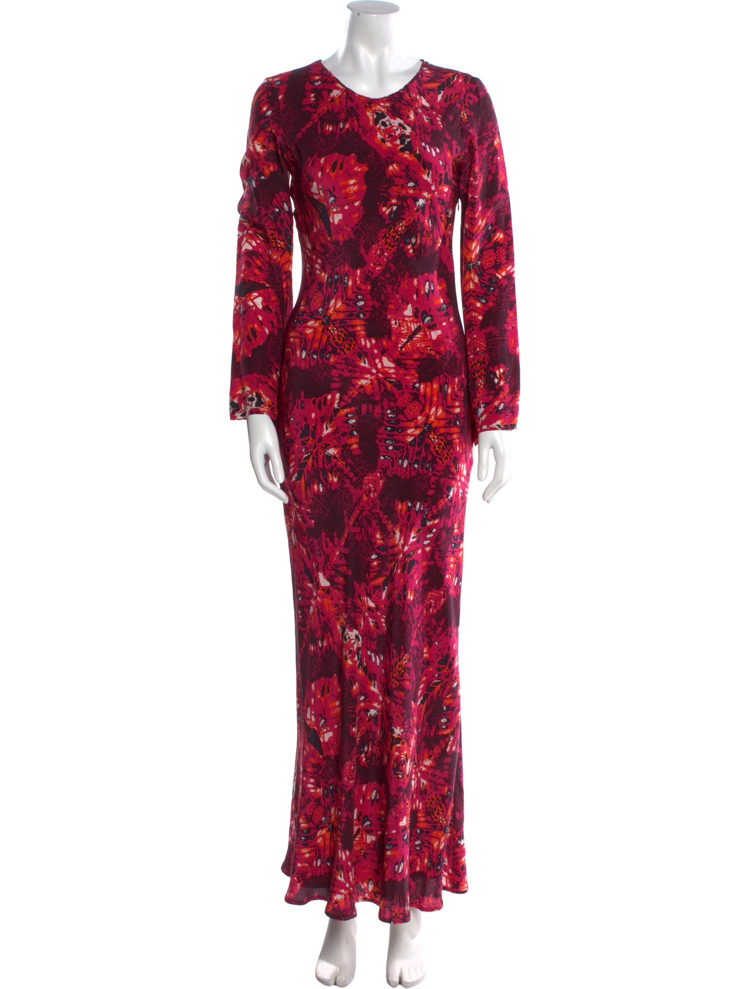 Mariacher Silk Long Dress