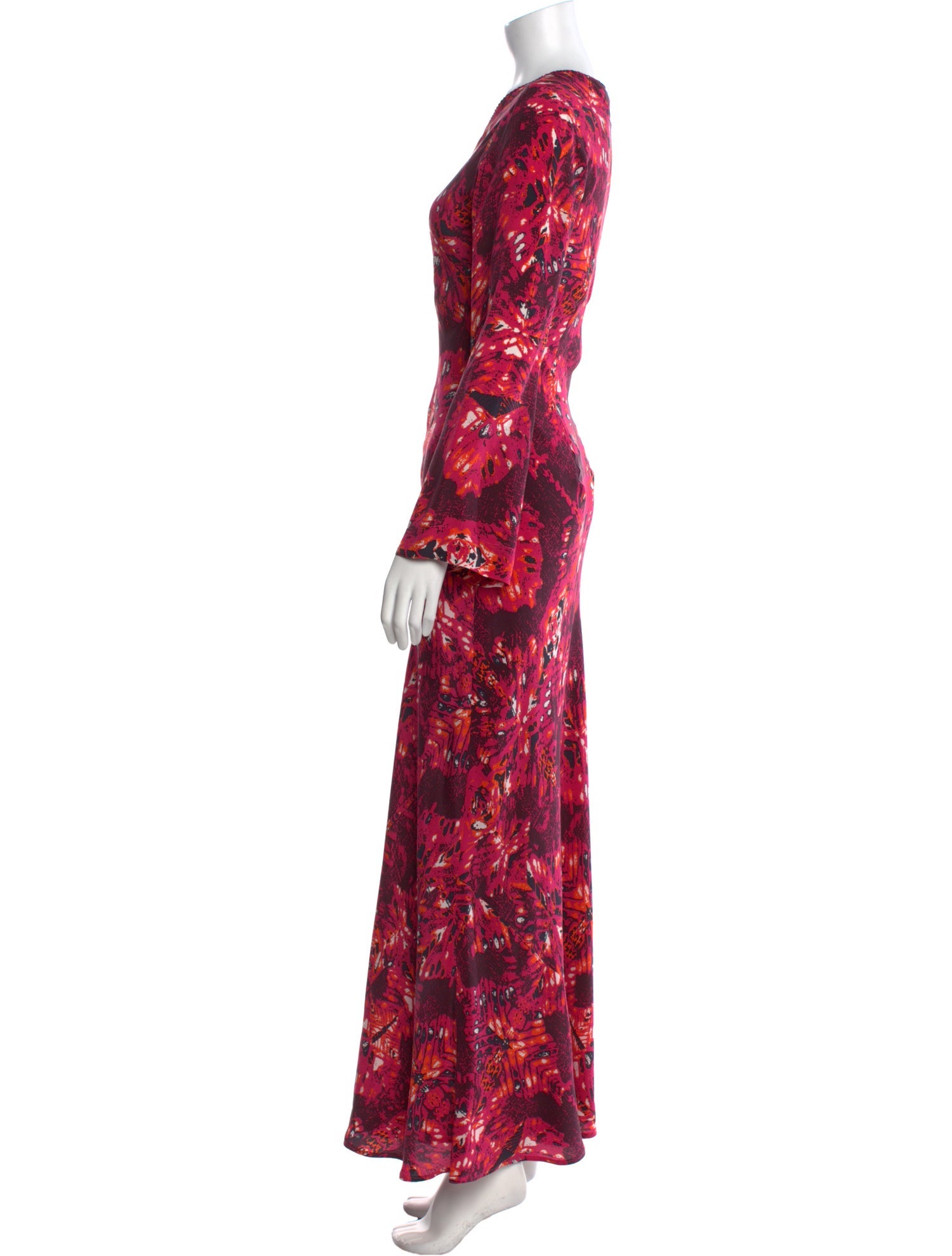 Mariacher Silk Long Dress