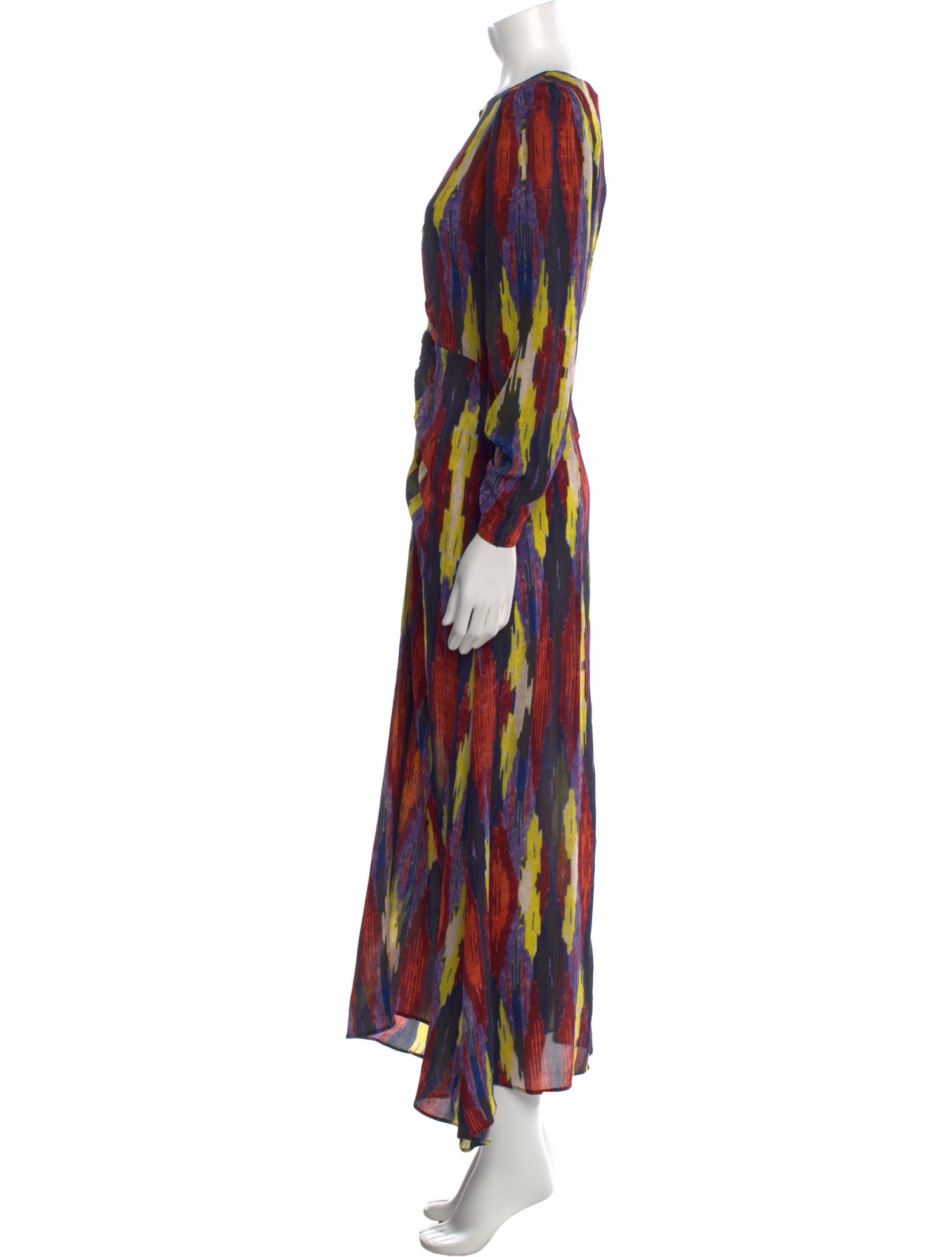 Mariacher Silk Long Dress