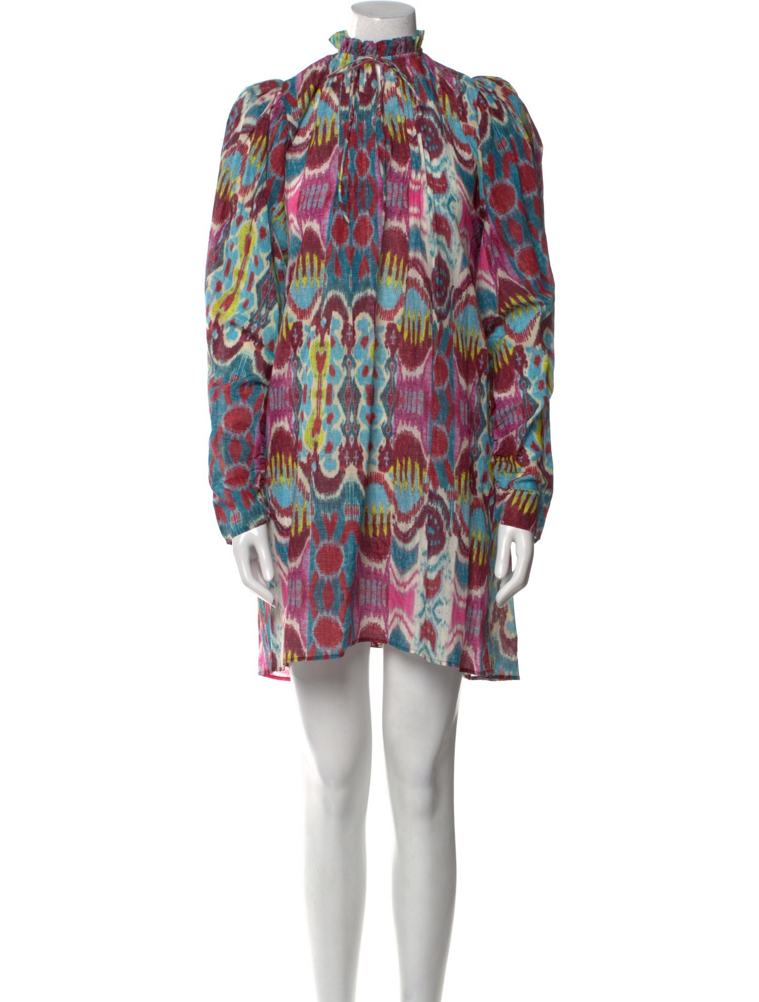 Mariacher Printed Mini Dress