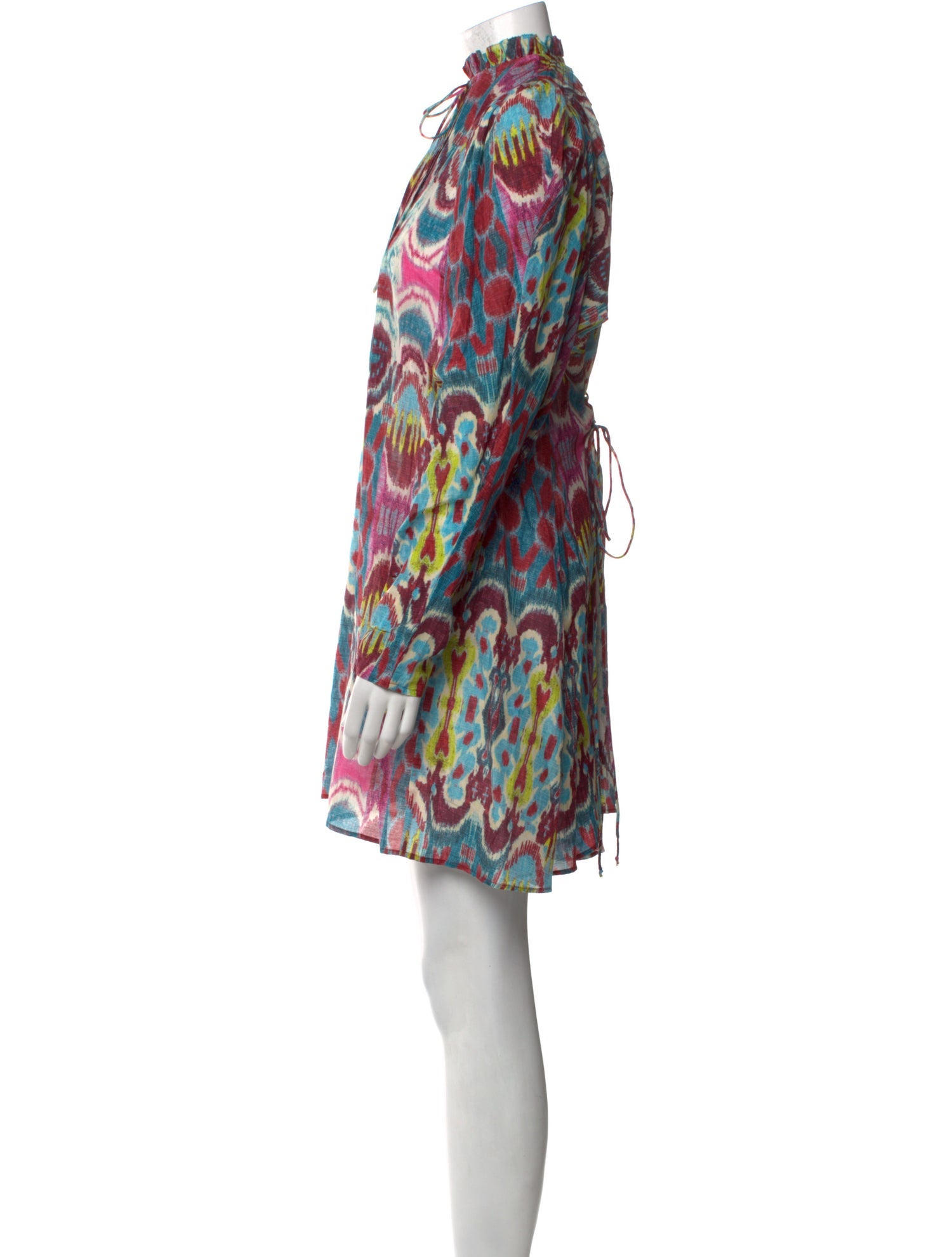 Mariacher Printed Mini Dress