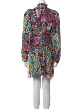 Mariacher Printed Mini Dress